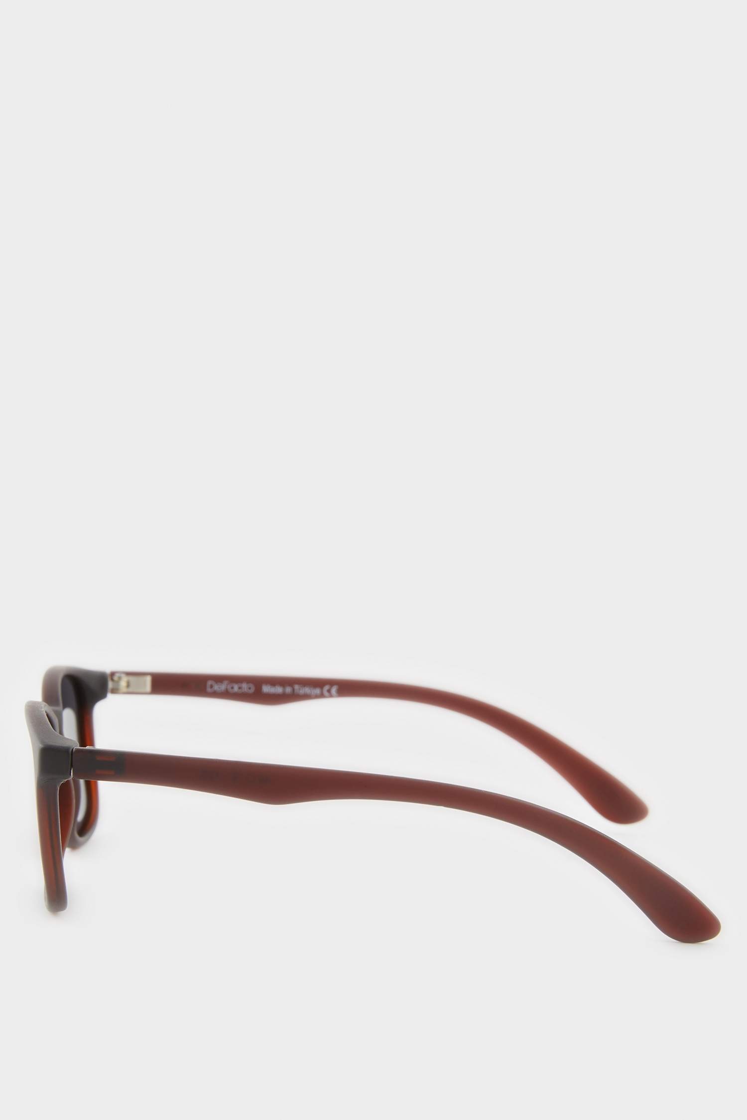 Erkek Çocuk Yuvarlak Siyah Plastik Çerçeve Siyah Cam Polarize Güneş Gözlüğü