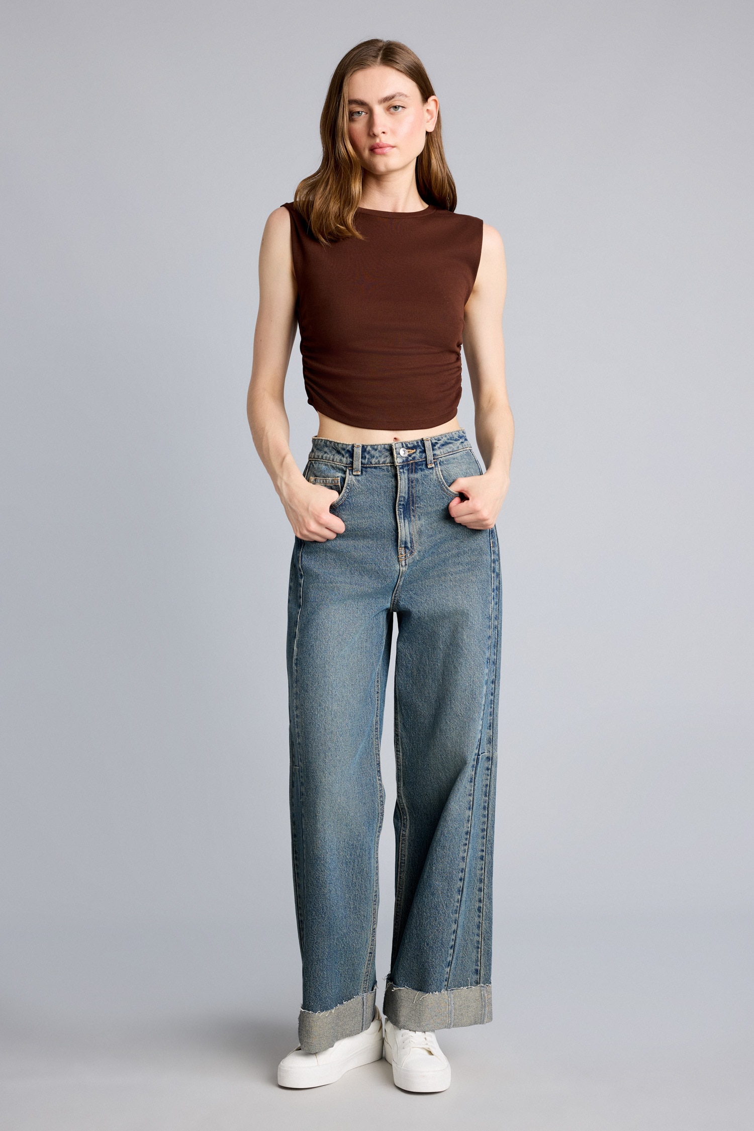 DeFacto Slim Fit Ribana Atlet görsel 2