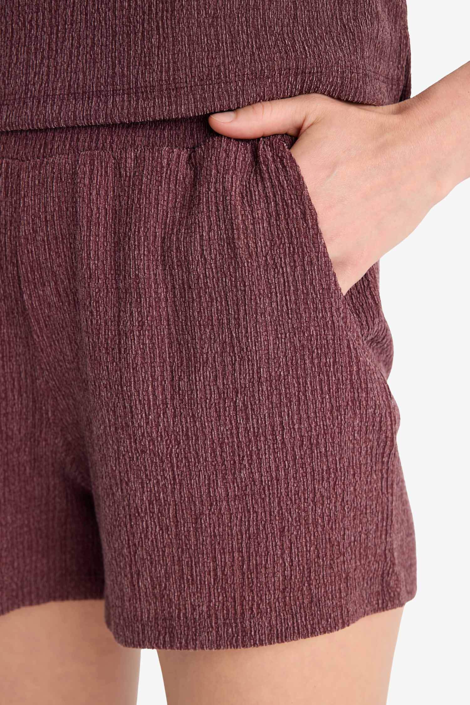 Regular Fit Bürümcük Şort