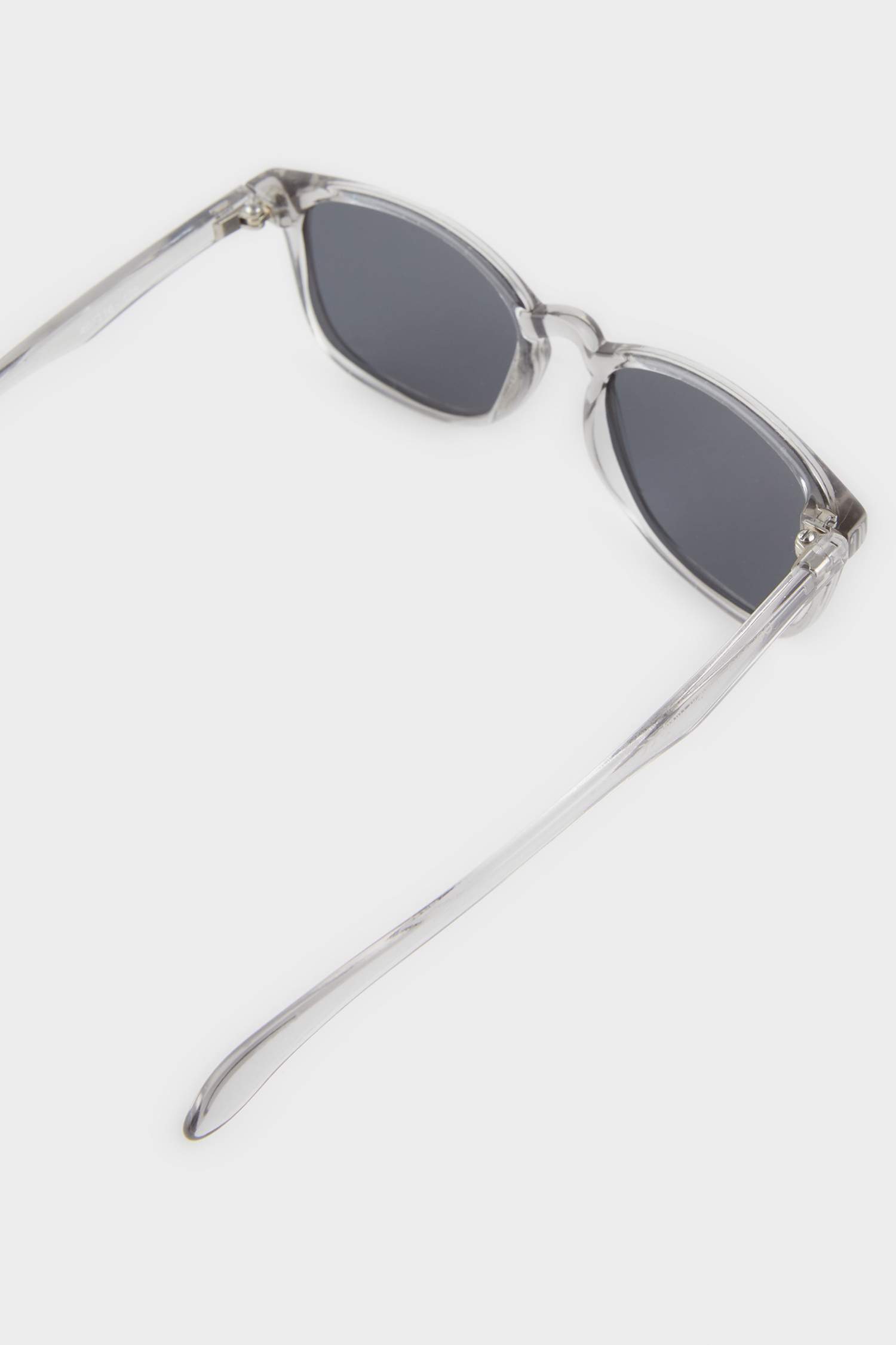 Erkek Çocuk Yuvarlak Gri Plastik Çerçeve Siyah Cam Polarize Güneş Gözlüğü