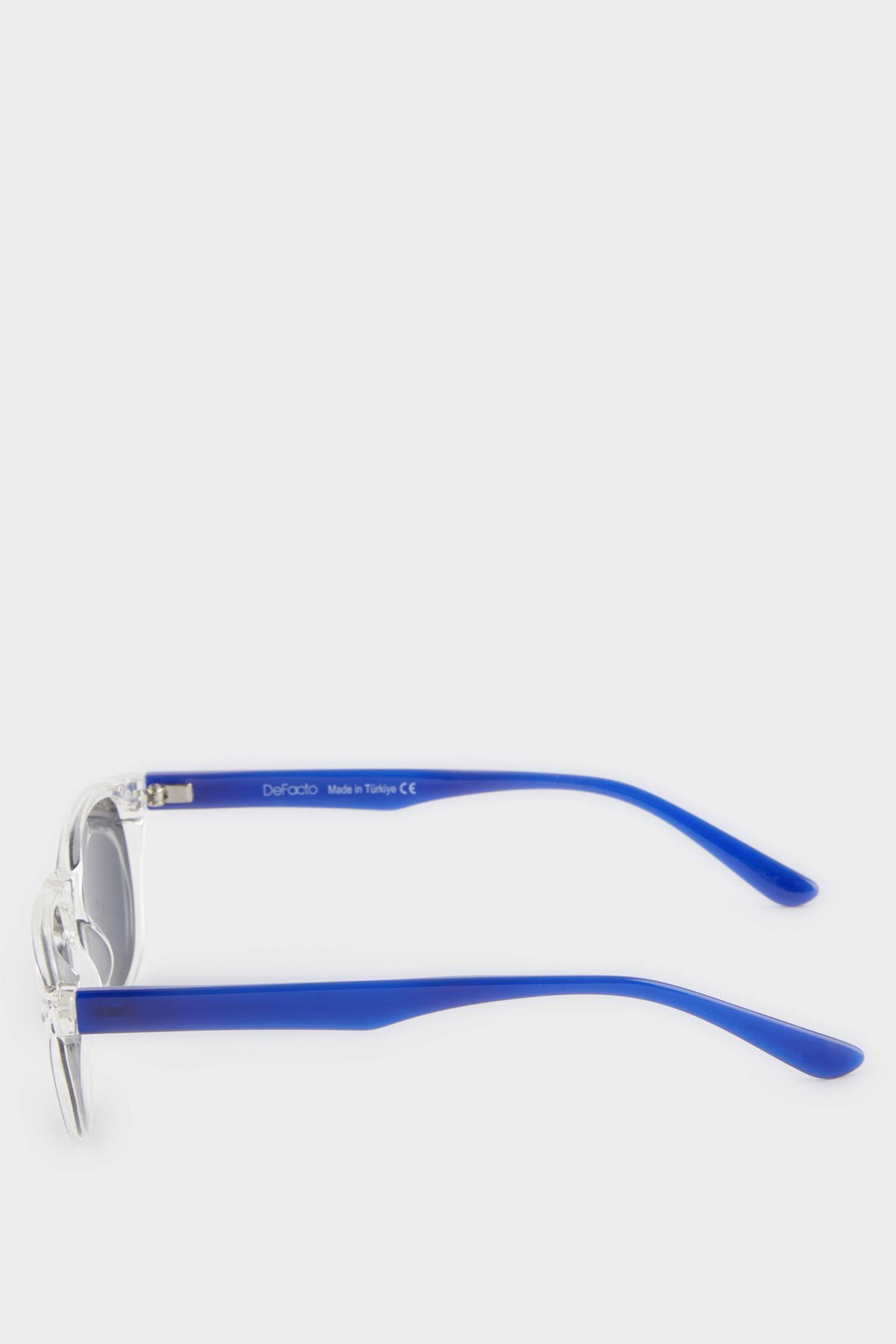 Erkek Çocuk Yuvarlak Renkli Plastik Çerçeve Siyah Cam Polarize Güneş Gözlüğü