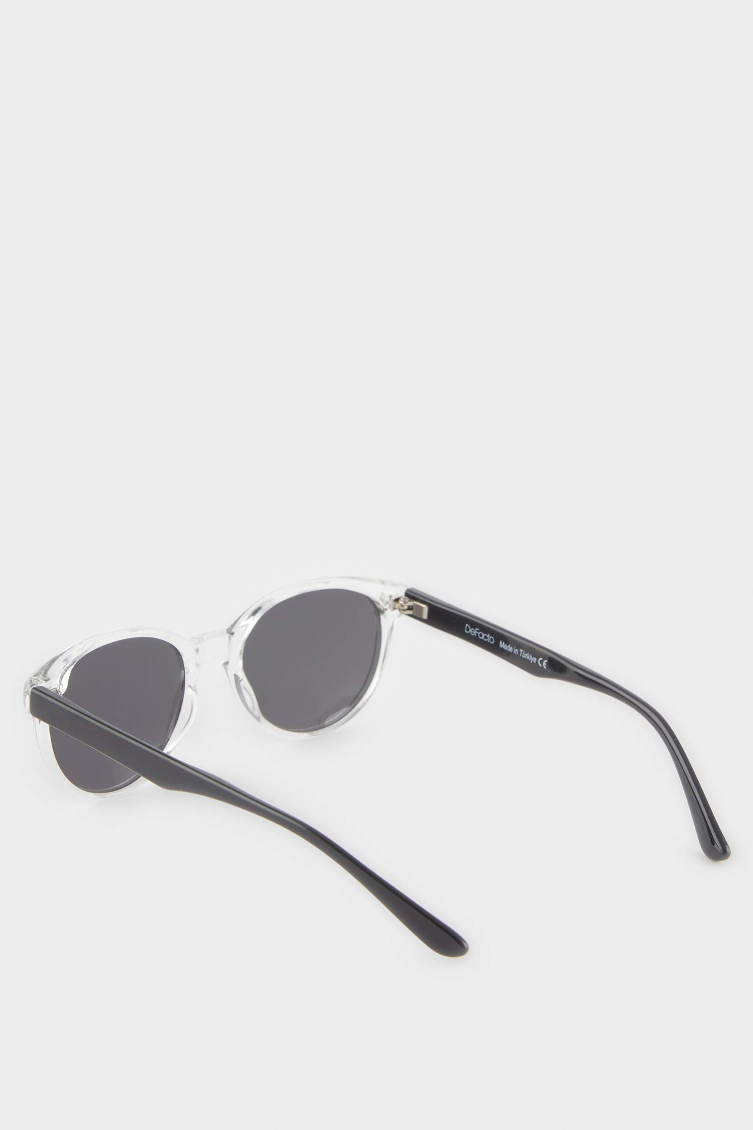 Erkek Çocuk Yuvarlak Renkli Plastik Çerçeve Siyah Cam Polarize Güneş Gözlüğü