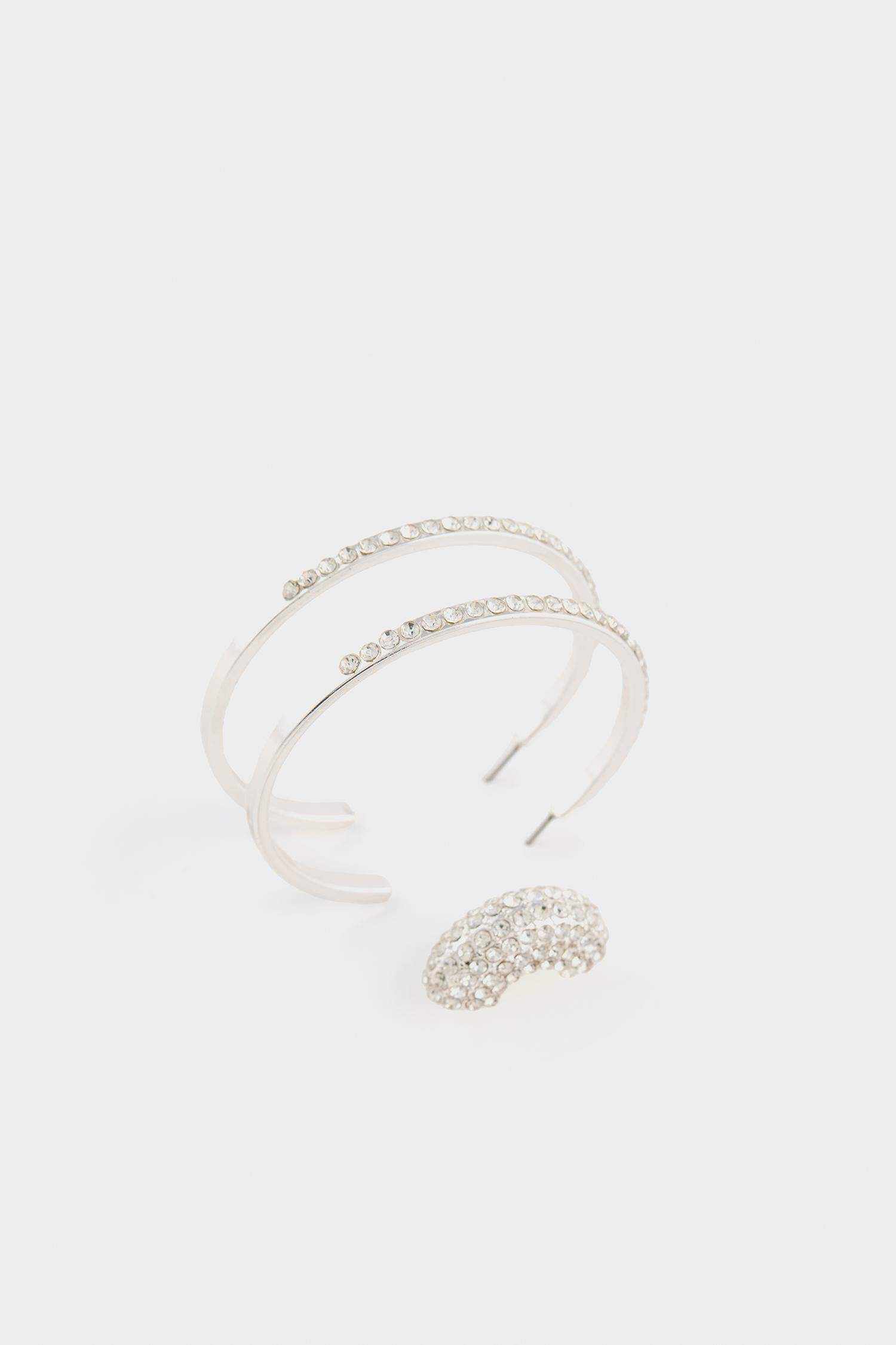 DCEY x DeFacto Kadın 2'li Taşlı Küpe