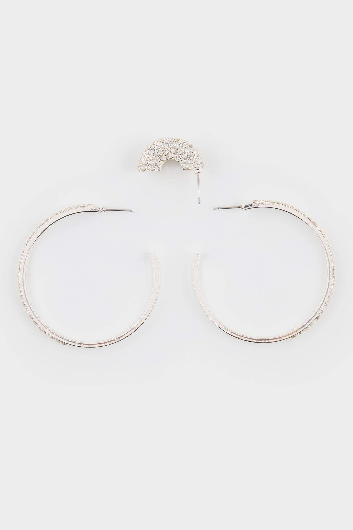 DCEY x DeFacto Kadın 2'li Taşlı Küpe