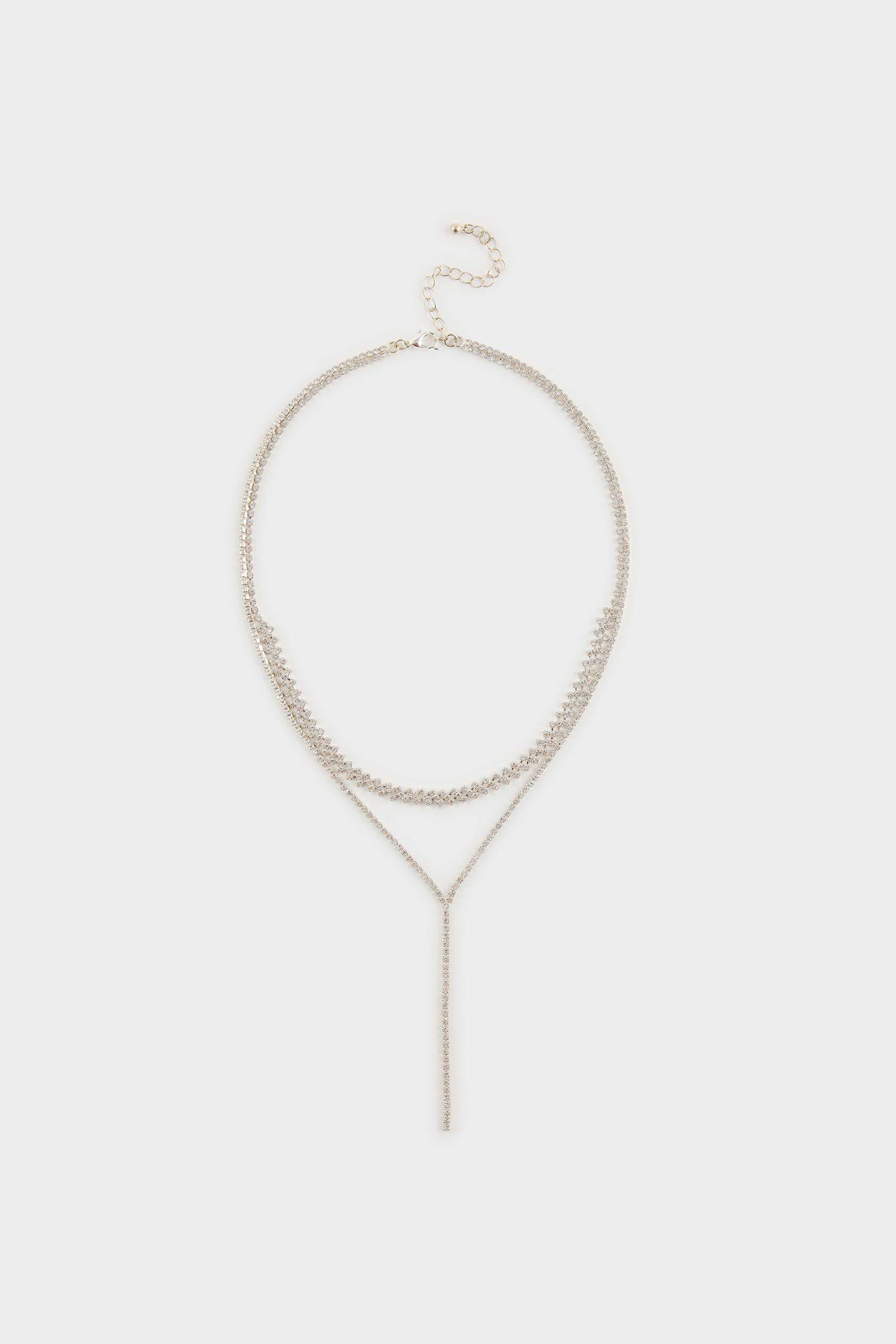 DCEY x DeFacto Kadın Taşlı Y Kolye