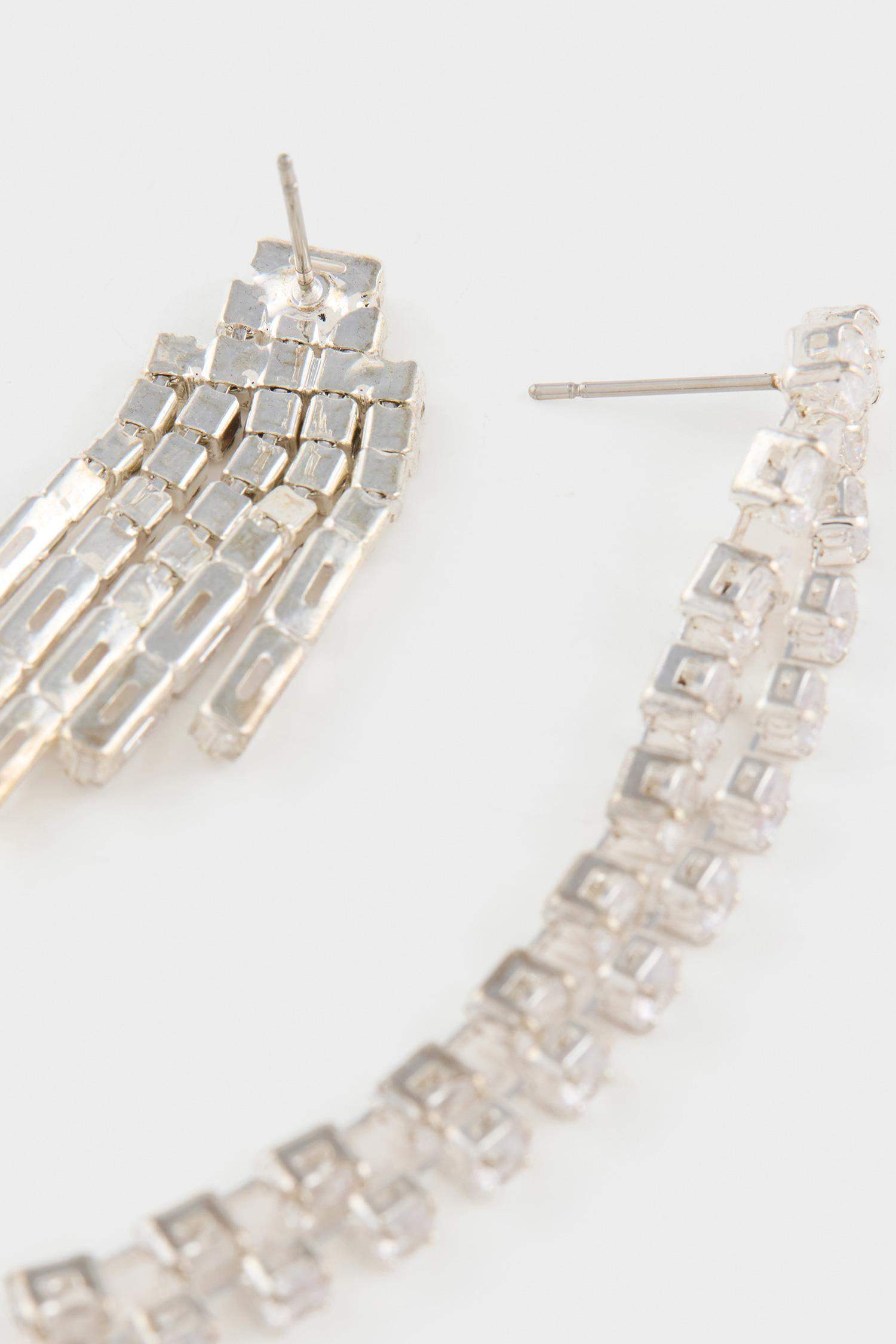 DCEY x DeFacto Kadın 2'li Taşlı Küpe