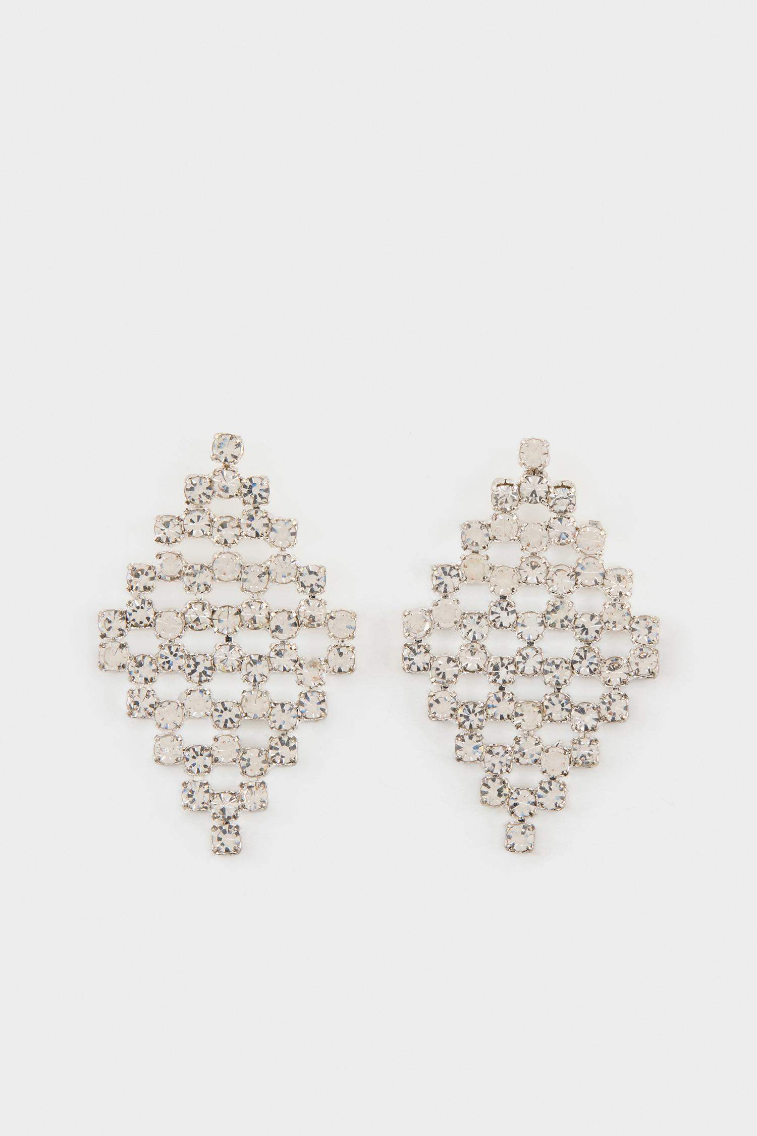 Женские серьги с камнями