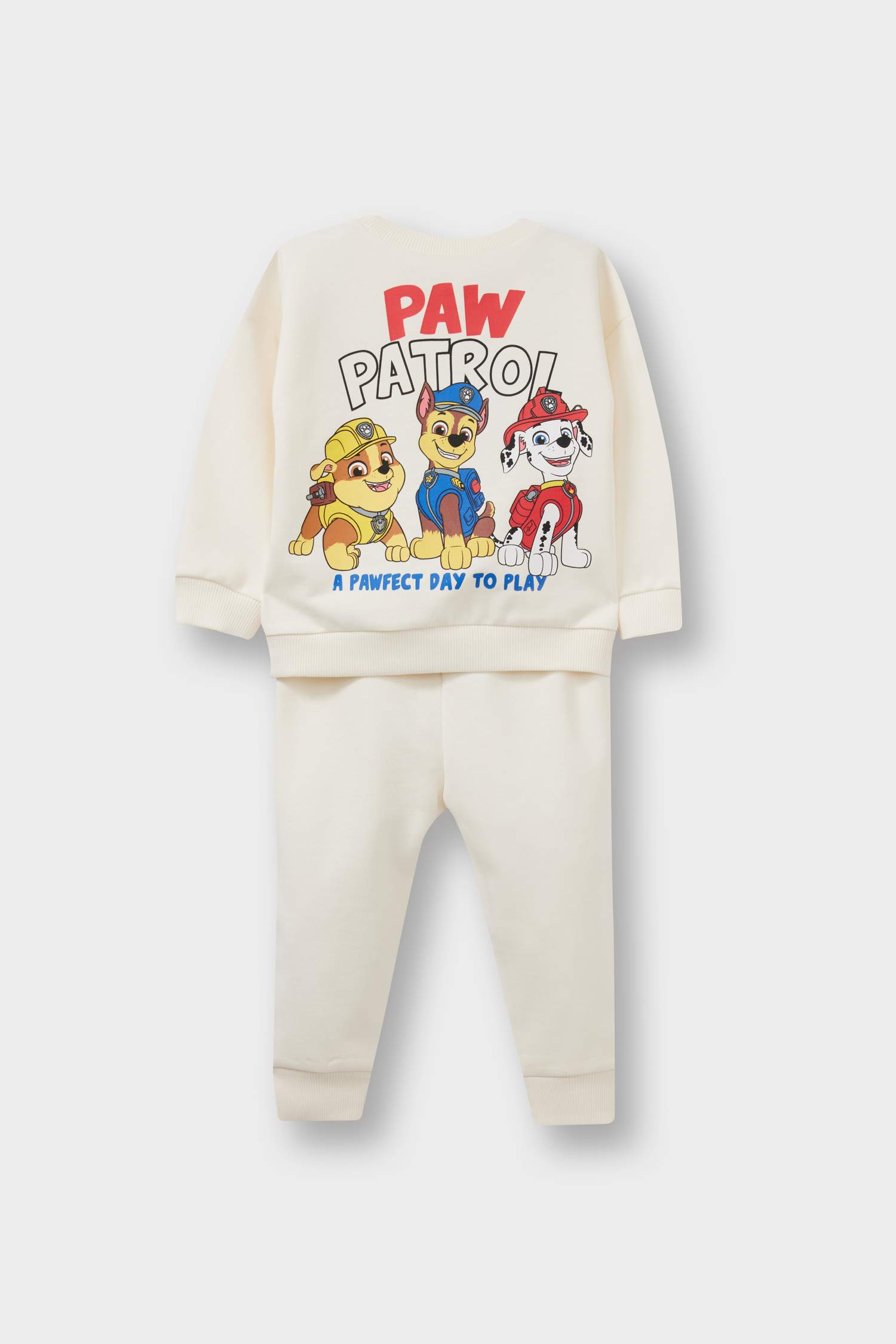 Erkek Bebek Paw Patrol 2'li Takım Sweatshirt Eşofman Altı