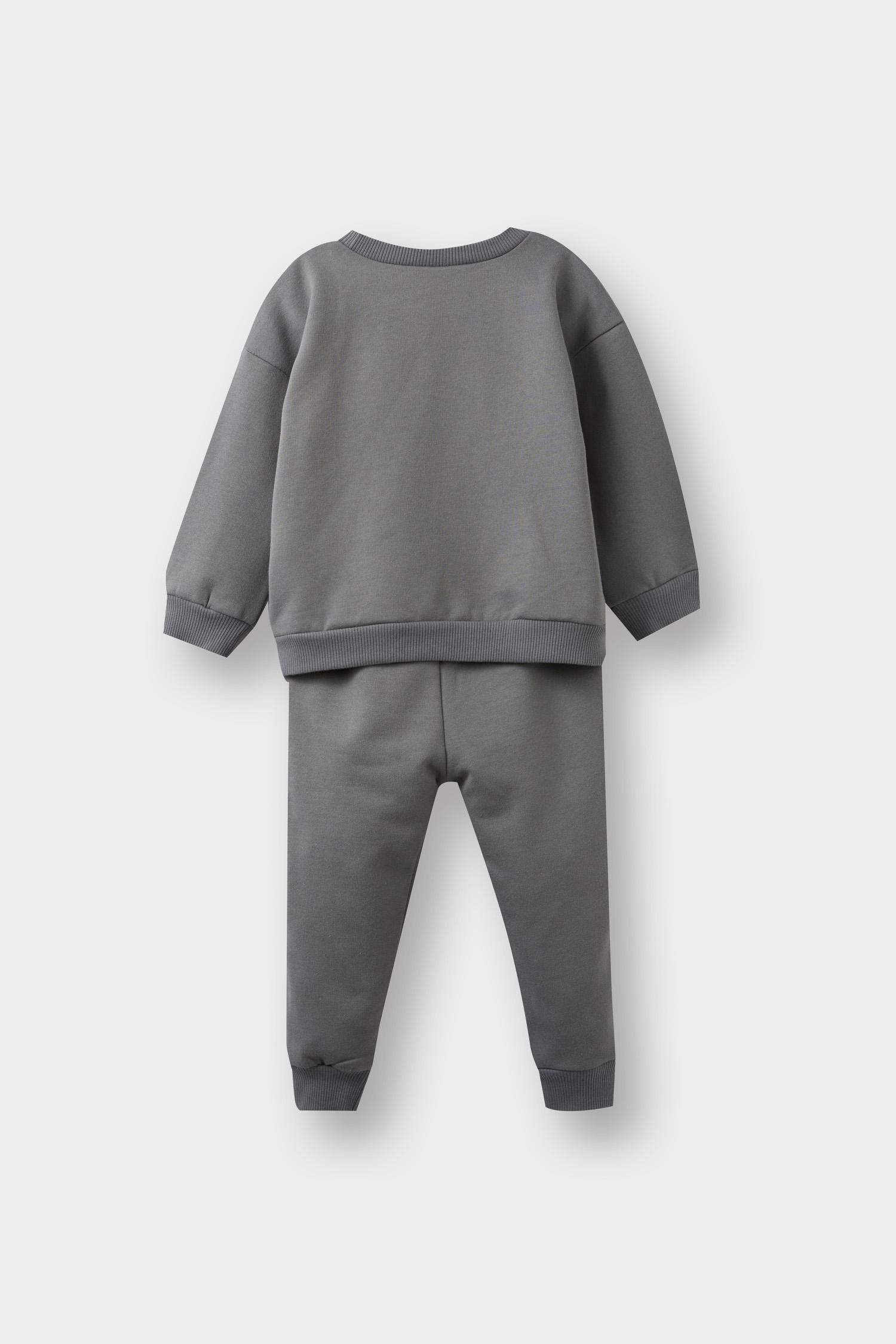 Erkek Bebek Hot Wheels 2'li Takım Sweatshirt Eşofman Altı