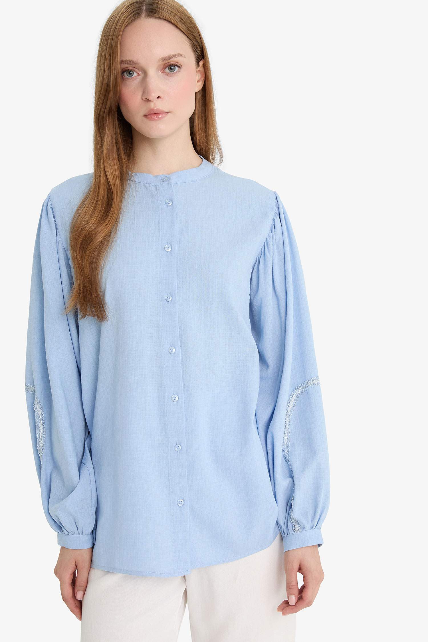 Relax Fit Long Sleeve Shirt Tunic