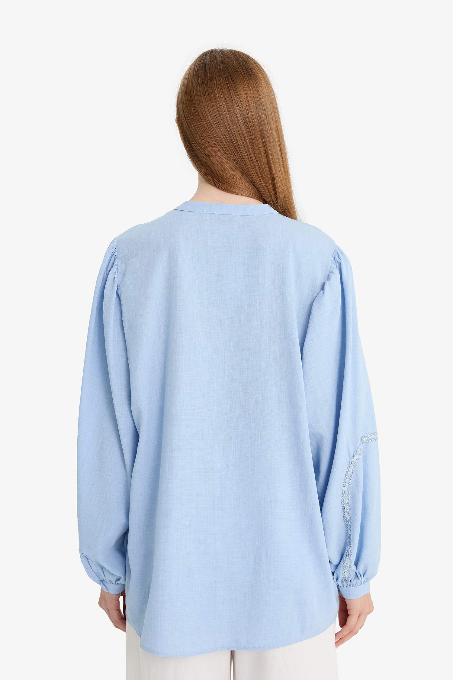 Relax Fit Long Sleeve Shirt Tunic
