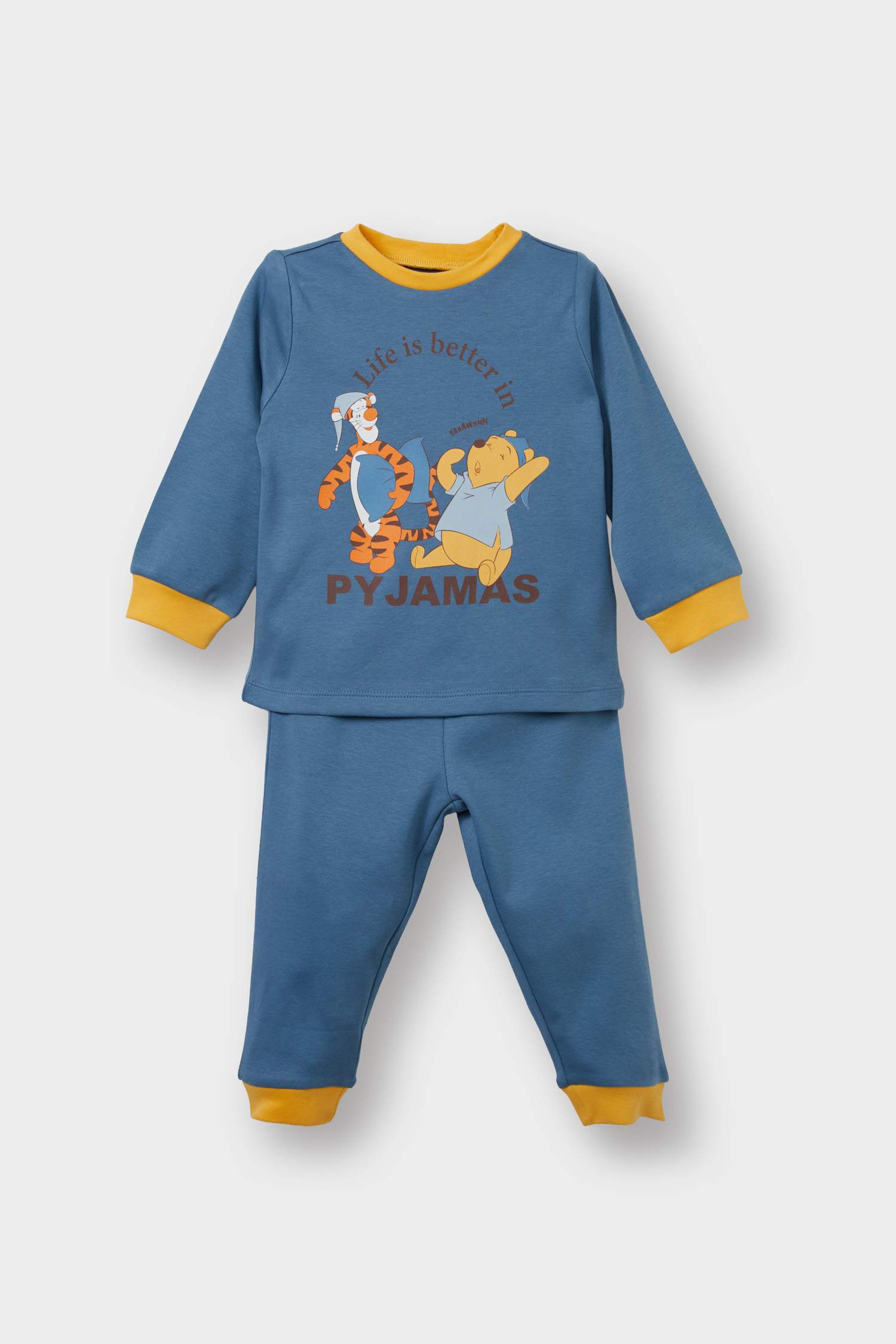 Baby Boy Disney Winnie the Pooh Long Sleeve 2 Piece Pajama Set