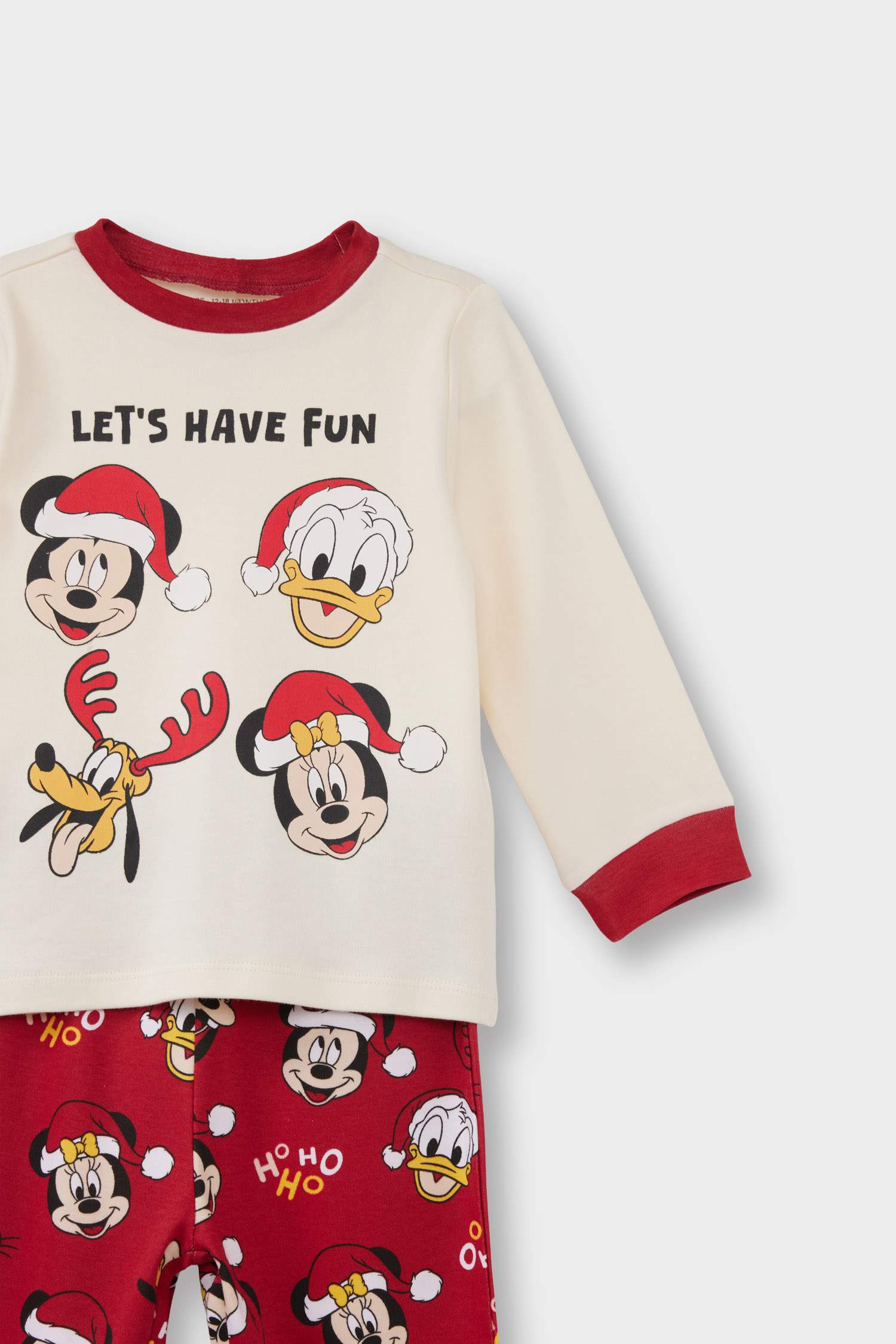 Baby Boy Disney Mickey & Minnie 2 Piece Pajama Set