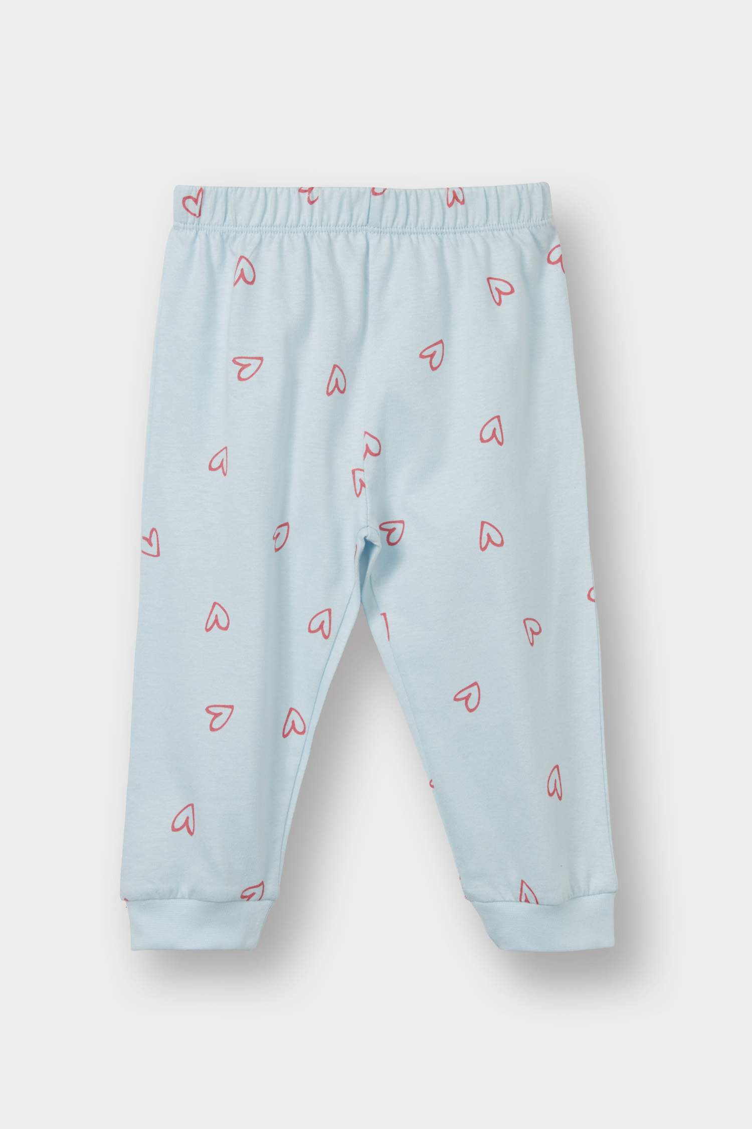 طقم بيجاما بناتي قصة عادية من ميكي وميني - قطعتين