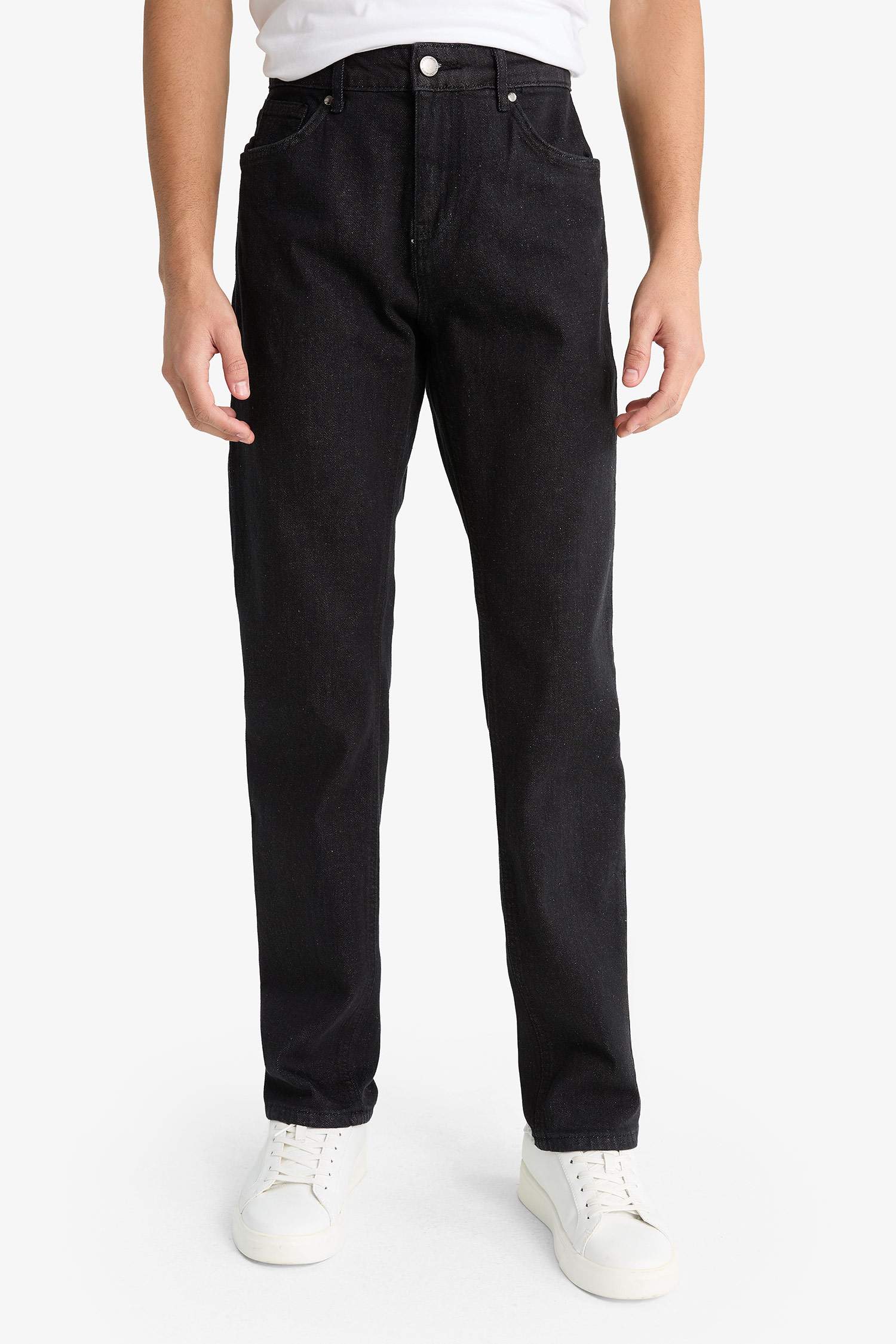 Sergio Regular Fit Regular Waist Straight Leg Jeans