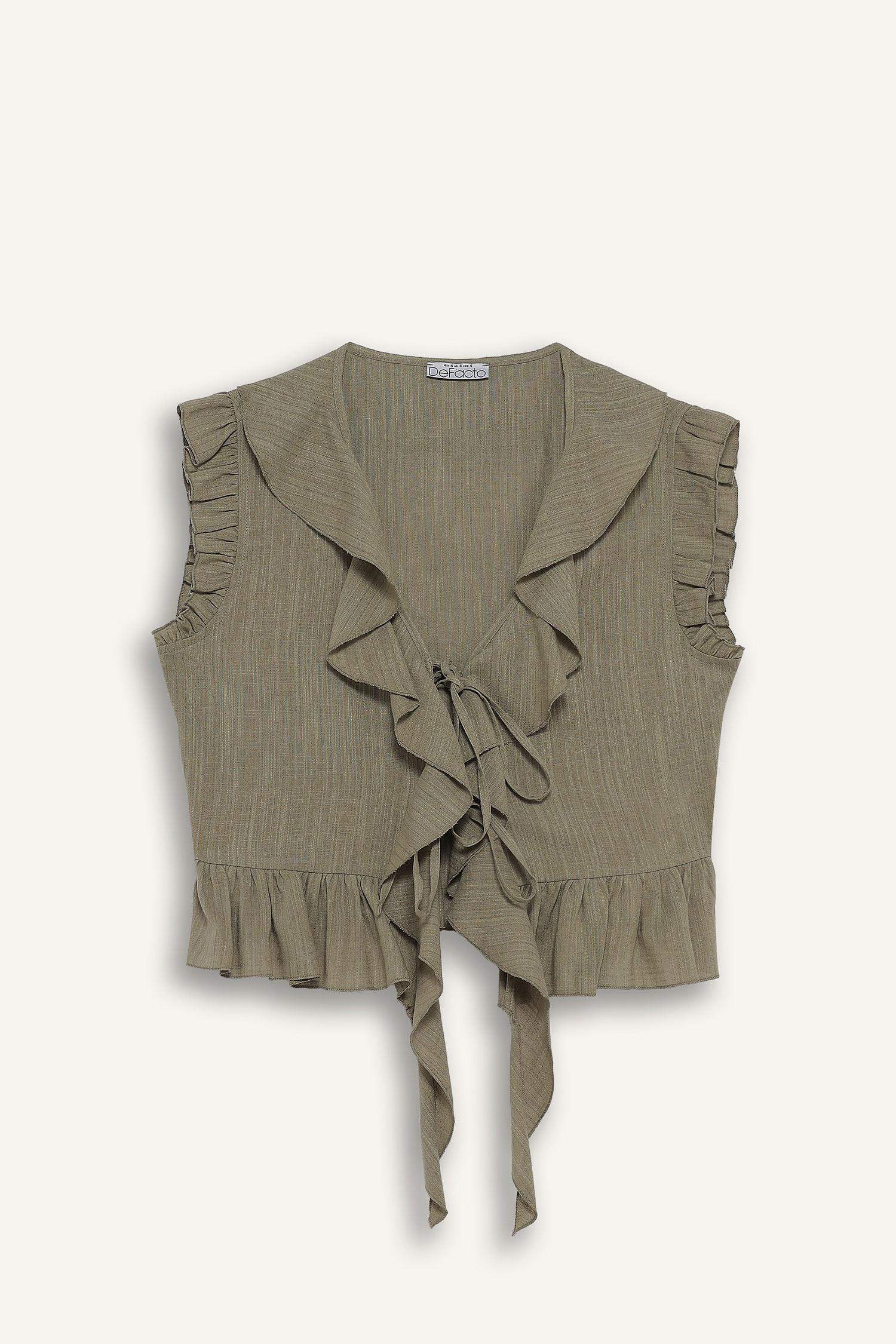 қалыпты пішім Қысқа жеңді Блуза