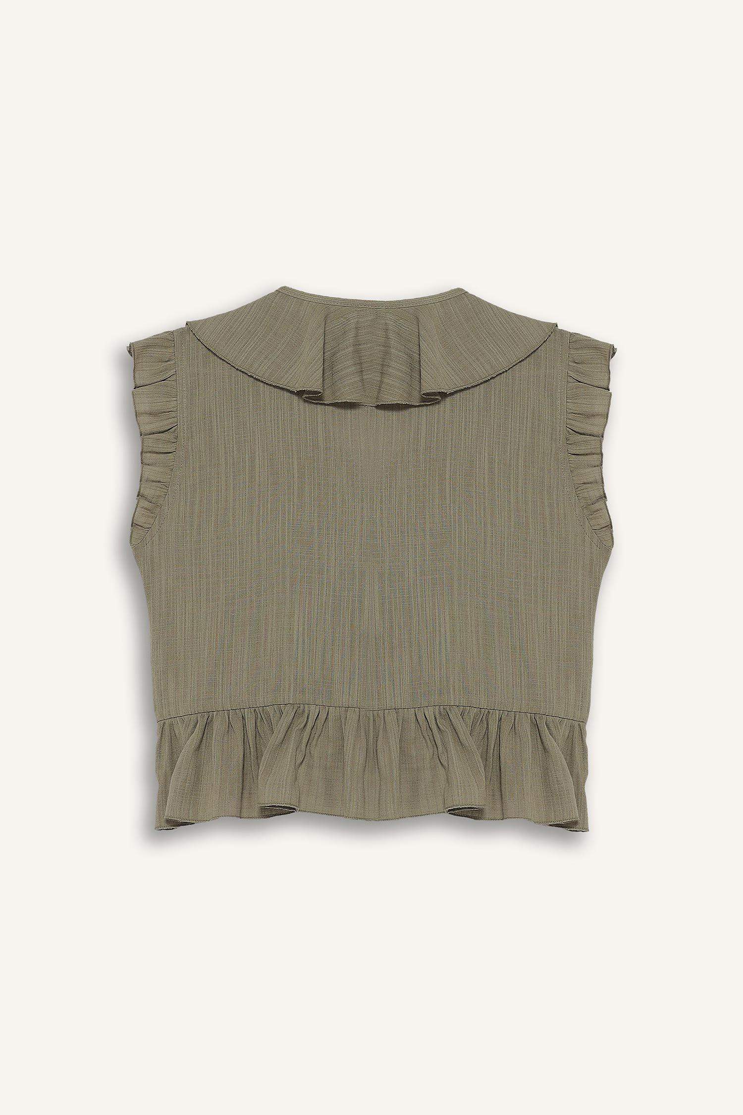 қалыпты пішім Қысқа жеңді Блуза