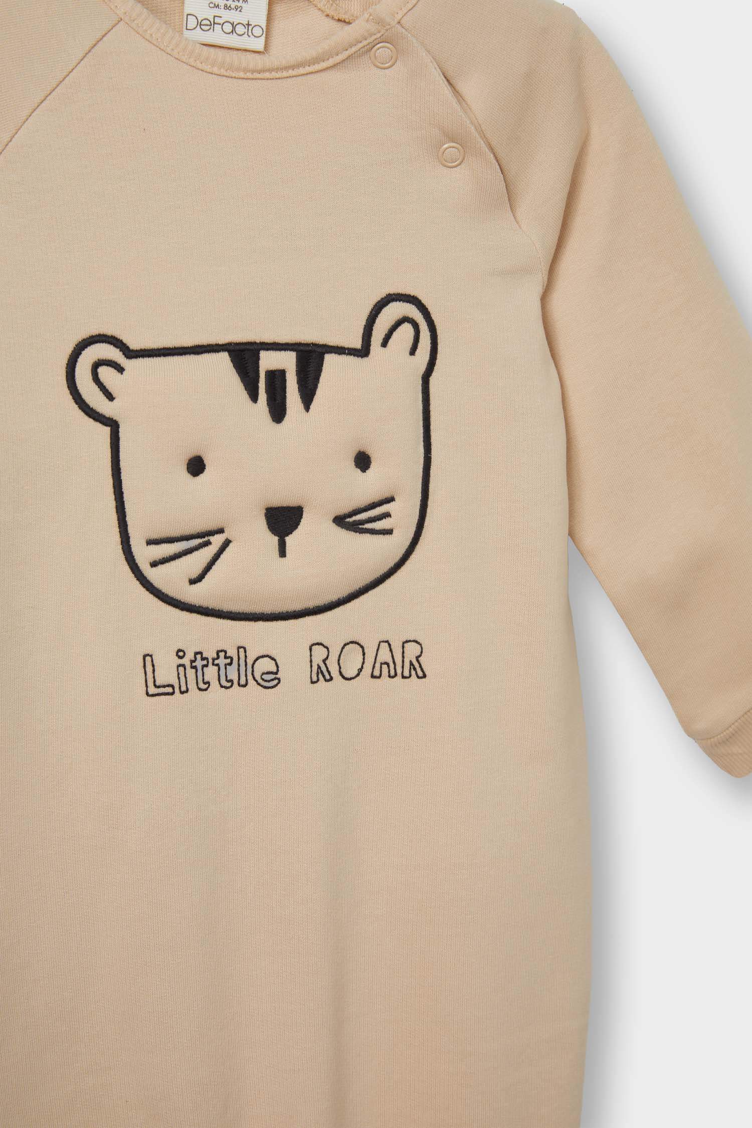 Thin Sweatshirt Fabric Regular Fit Jumpsuit