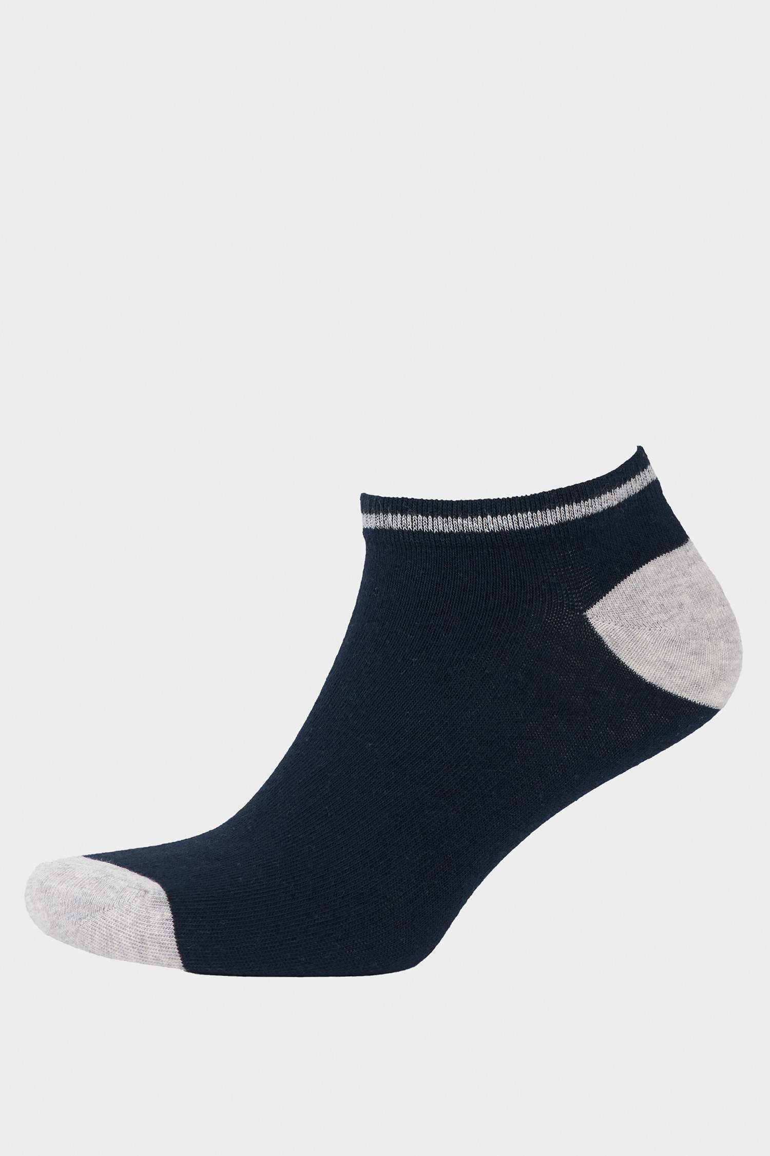 Lot de 5 paires de Chaussettes courtes en coton pour homme
