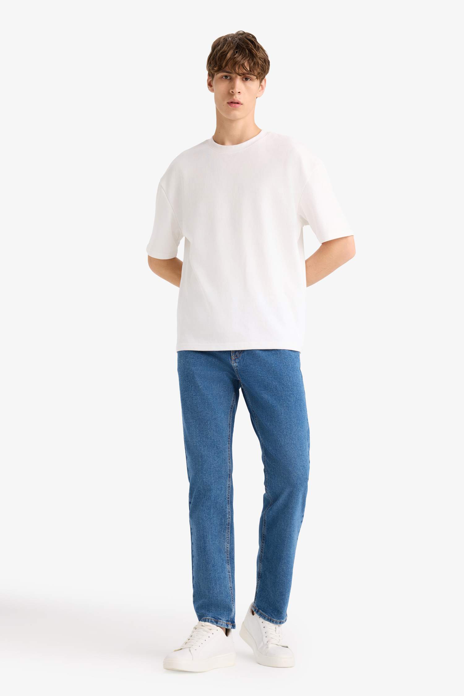 Sergio Regular Fit Normal Kalıp Normal Bel Boru Paça Jean Pantolon