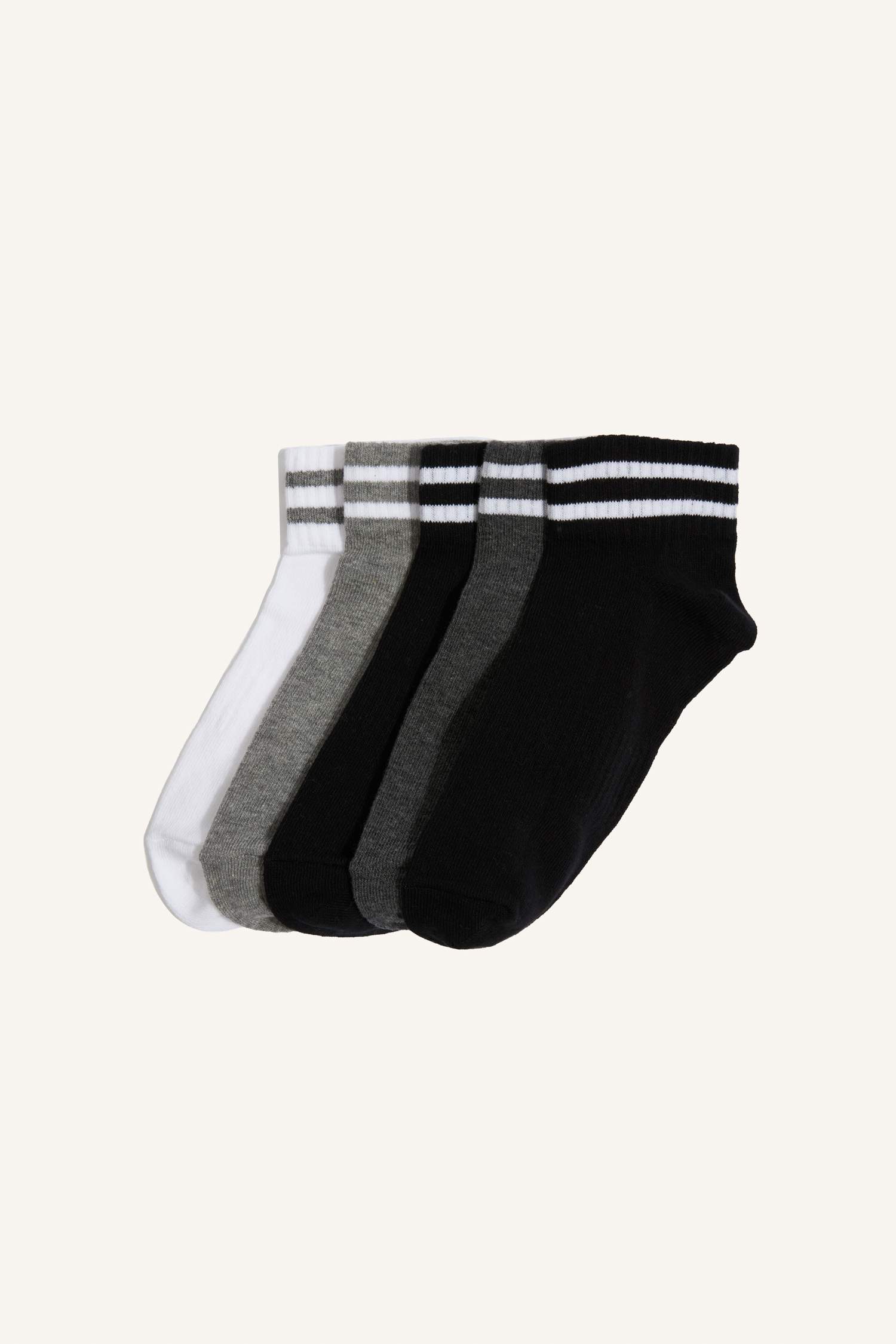 Lot de 5 Chaussettes courtes en coton pour garçon