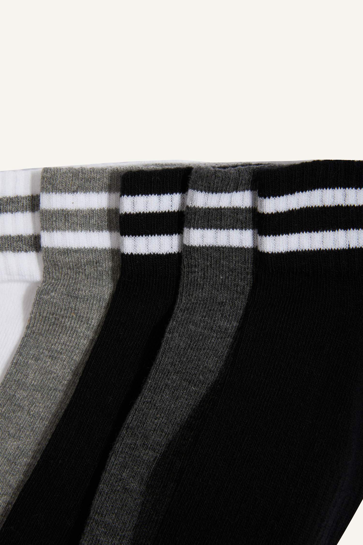 Lot de 5 Chaussettes courtes en coton pour garçon