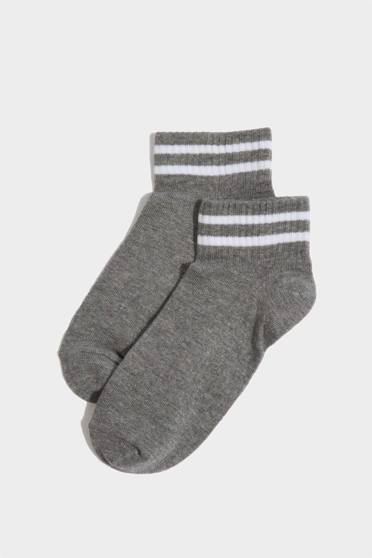 Boy Basic 5 Piece Cotton Short Socks