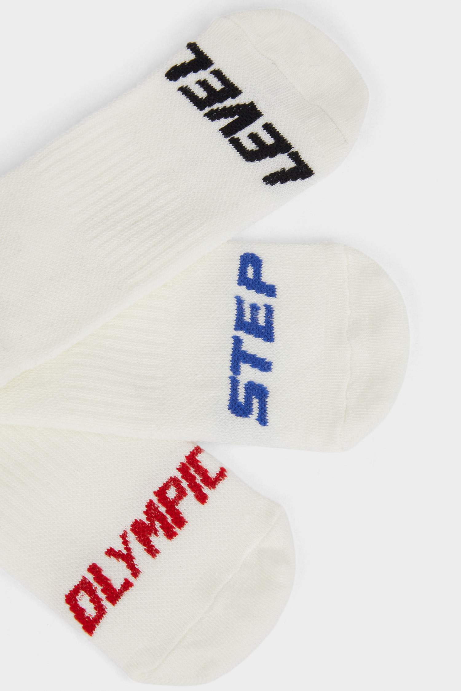 Erkek Çocuk 3'lü Pamuklu Kısa Spor Çorap