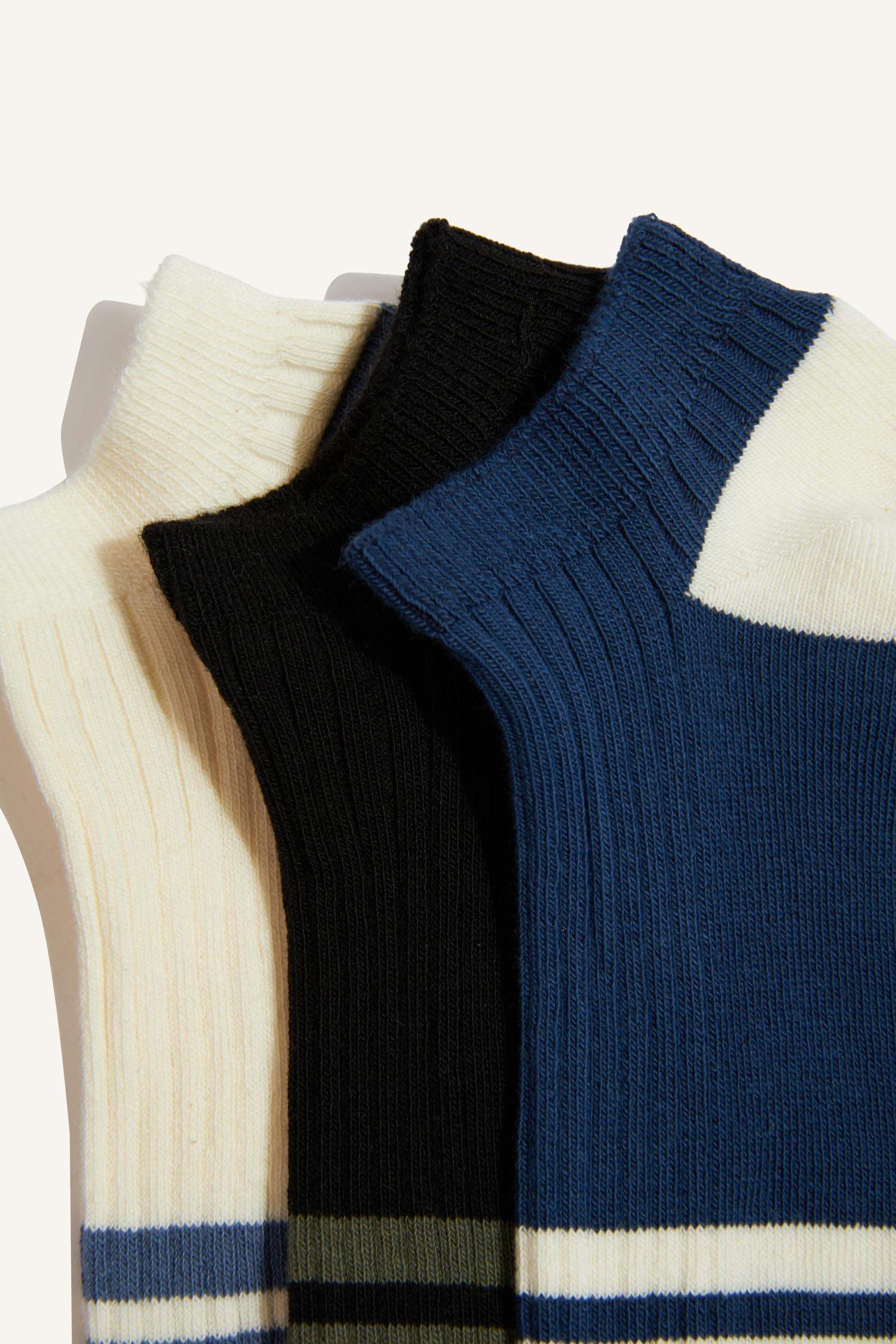 Lot de 3 paires de Chaussettes courtes en coton pour garçon