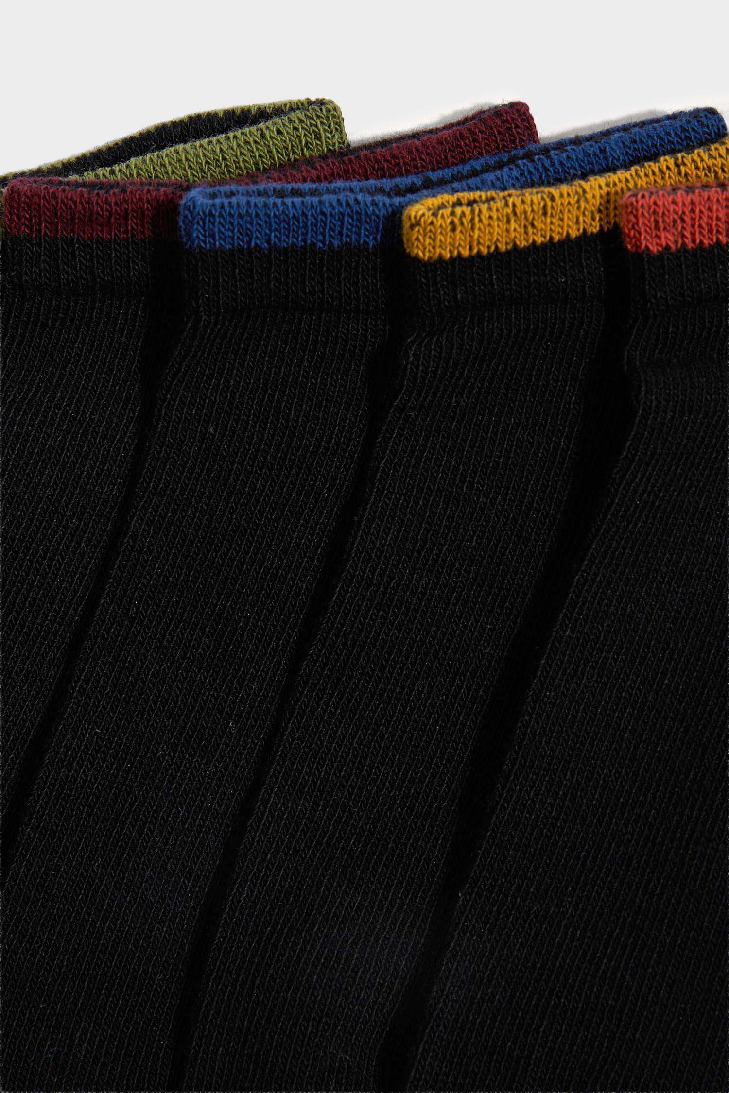 شرابات قصيرة قطن اولادي - 5 قطع