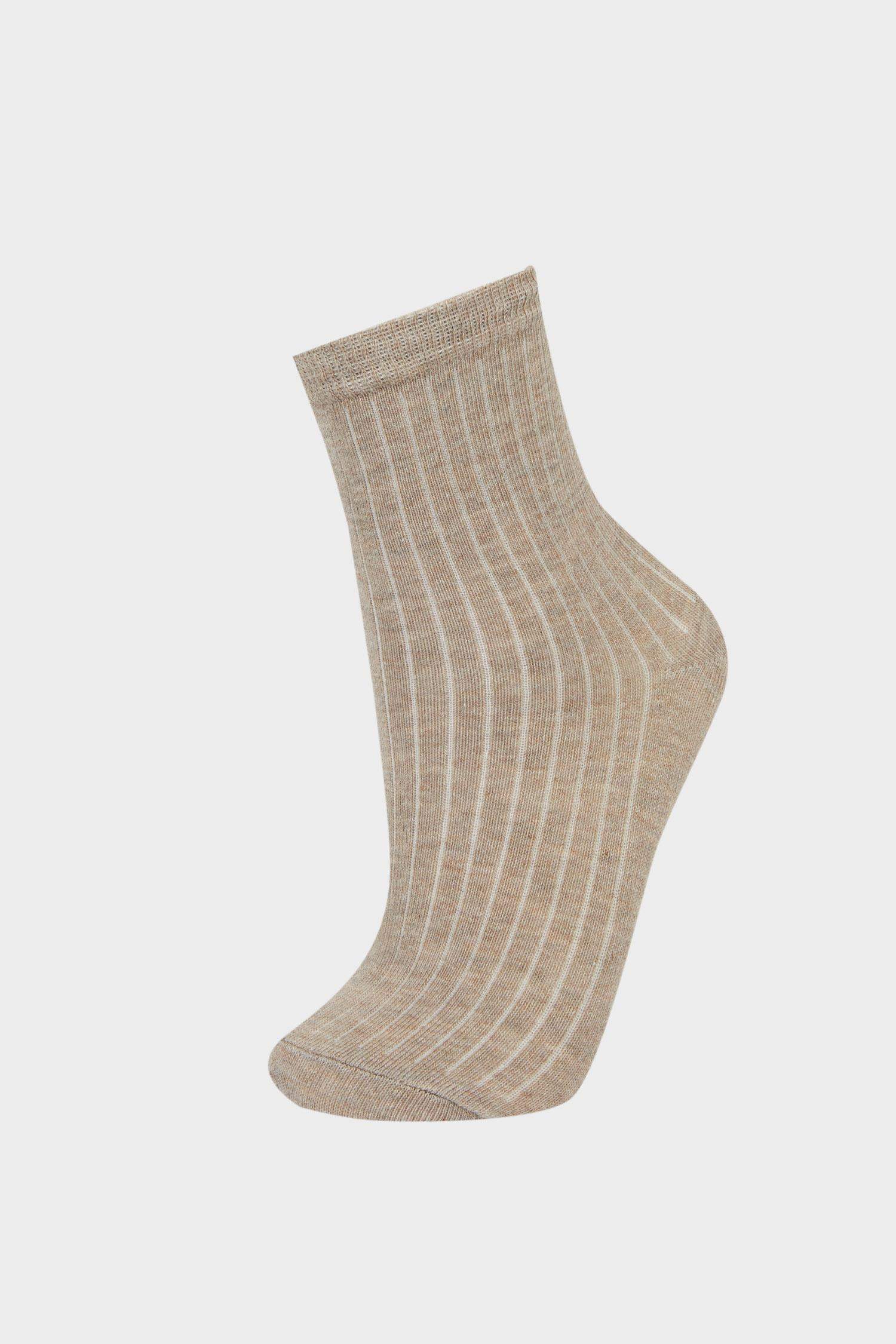 Erkek Çocuk 7'li Pamuklu Uzun Çorap