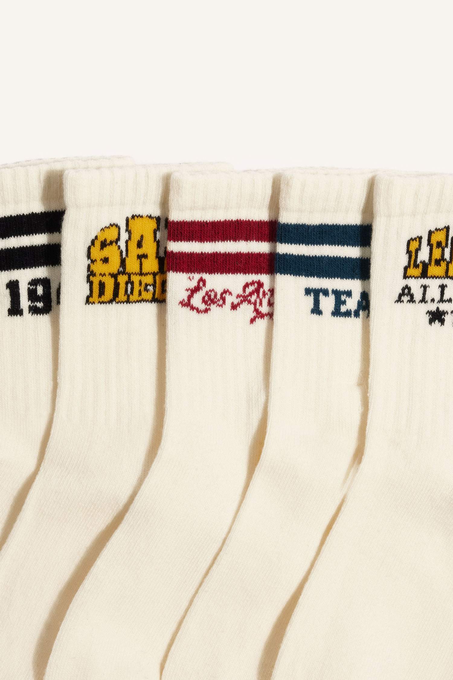 Erkek Çocuk 5'li Pamuklu Uzun Çorap