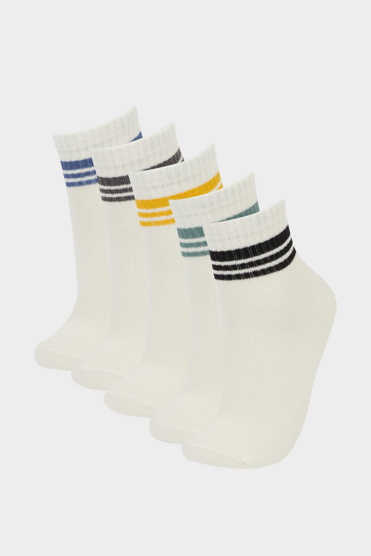 Erkek Çocuk 5'li Pamuklu Soket Çorap