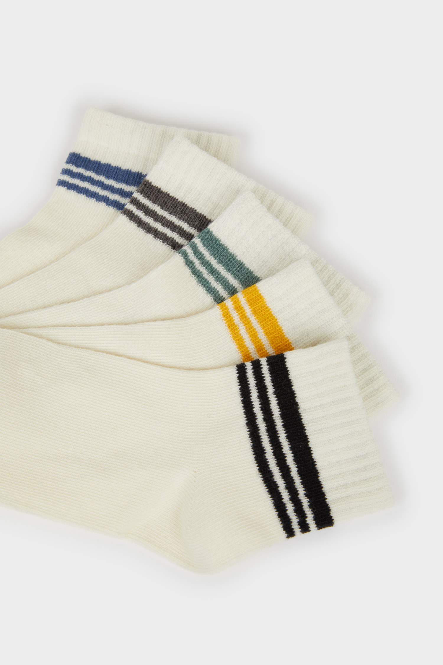 Boy 5 Piece Cotton Short Sockss