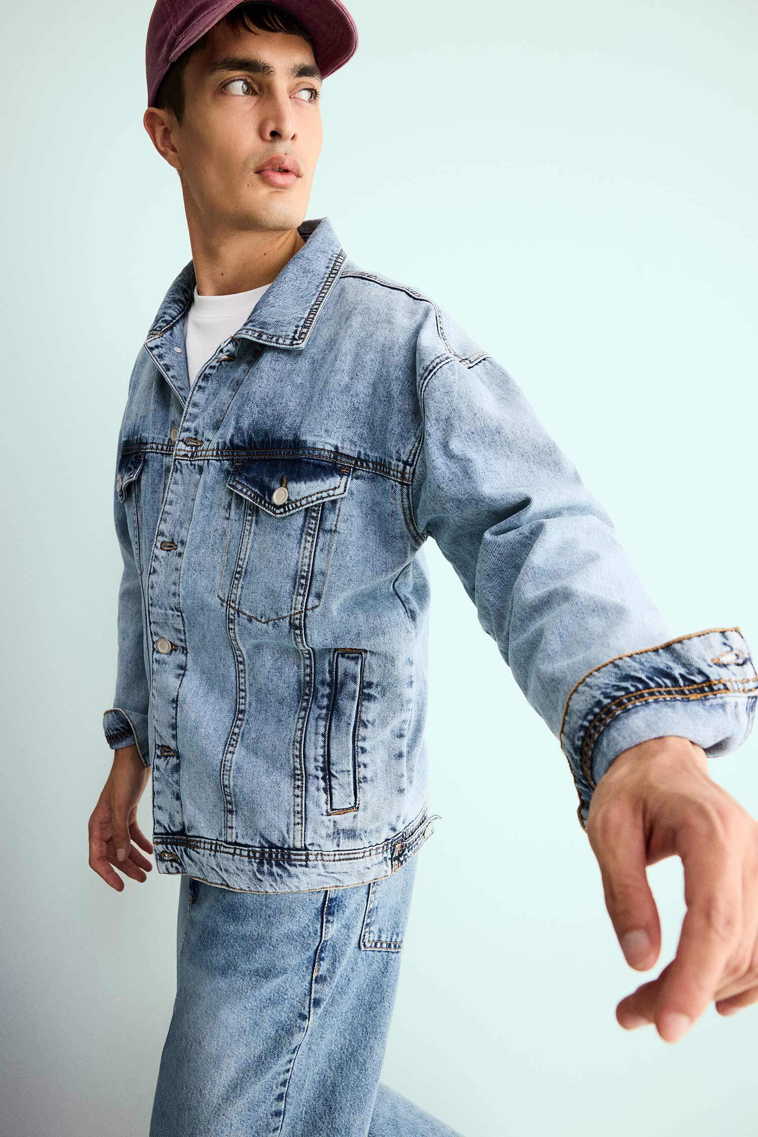 Oversize Fit Denim Jacket