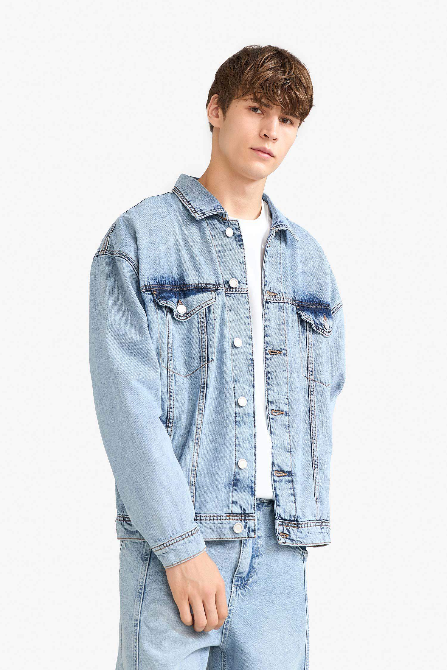 جاكيت اوفر سايز بجيب