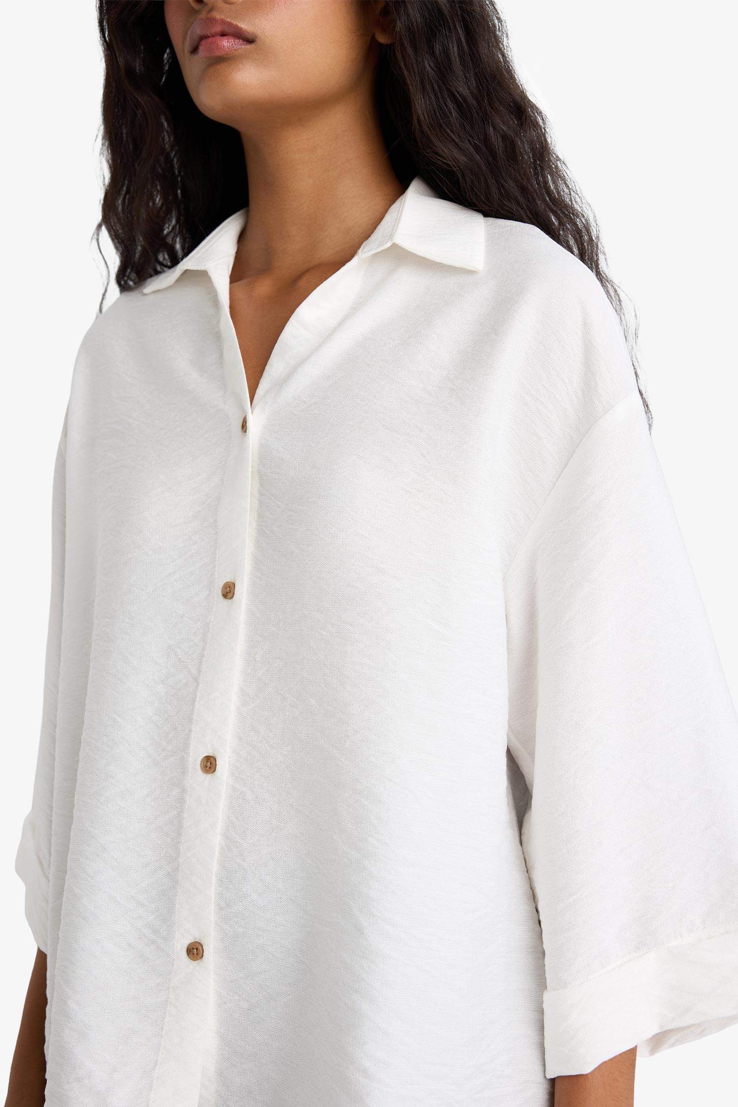 Overshirt Fit Long Sleeve Shirt