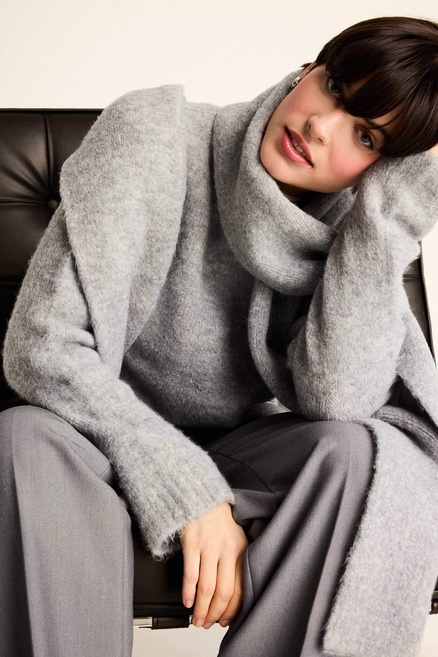 Regular Fit Half Turtleneck Pullover