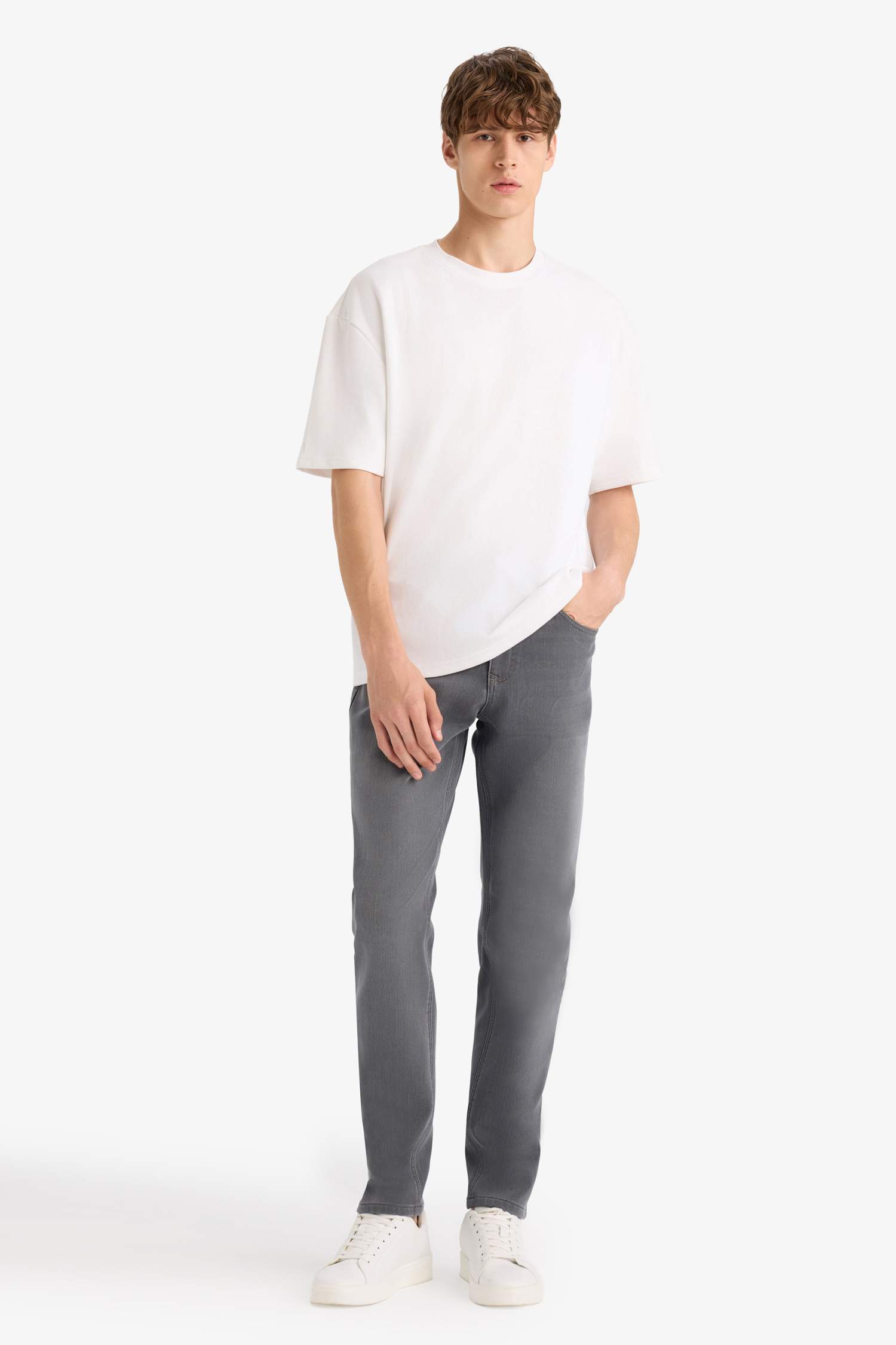 Regular Tapered Fit Trousers
