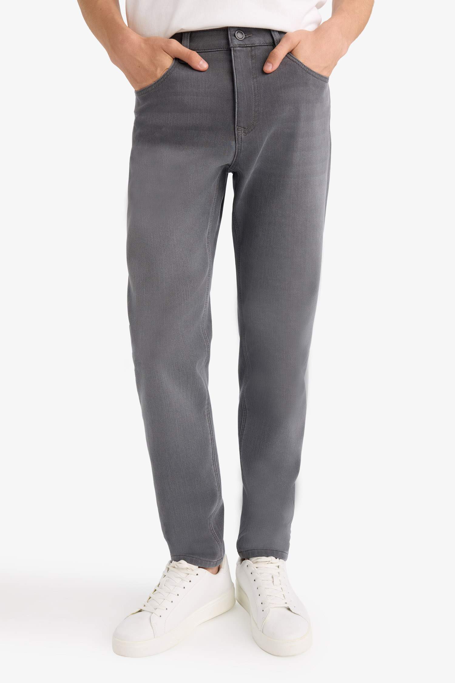 Regular Tapered Fit Trousers