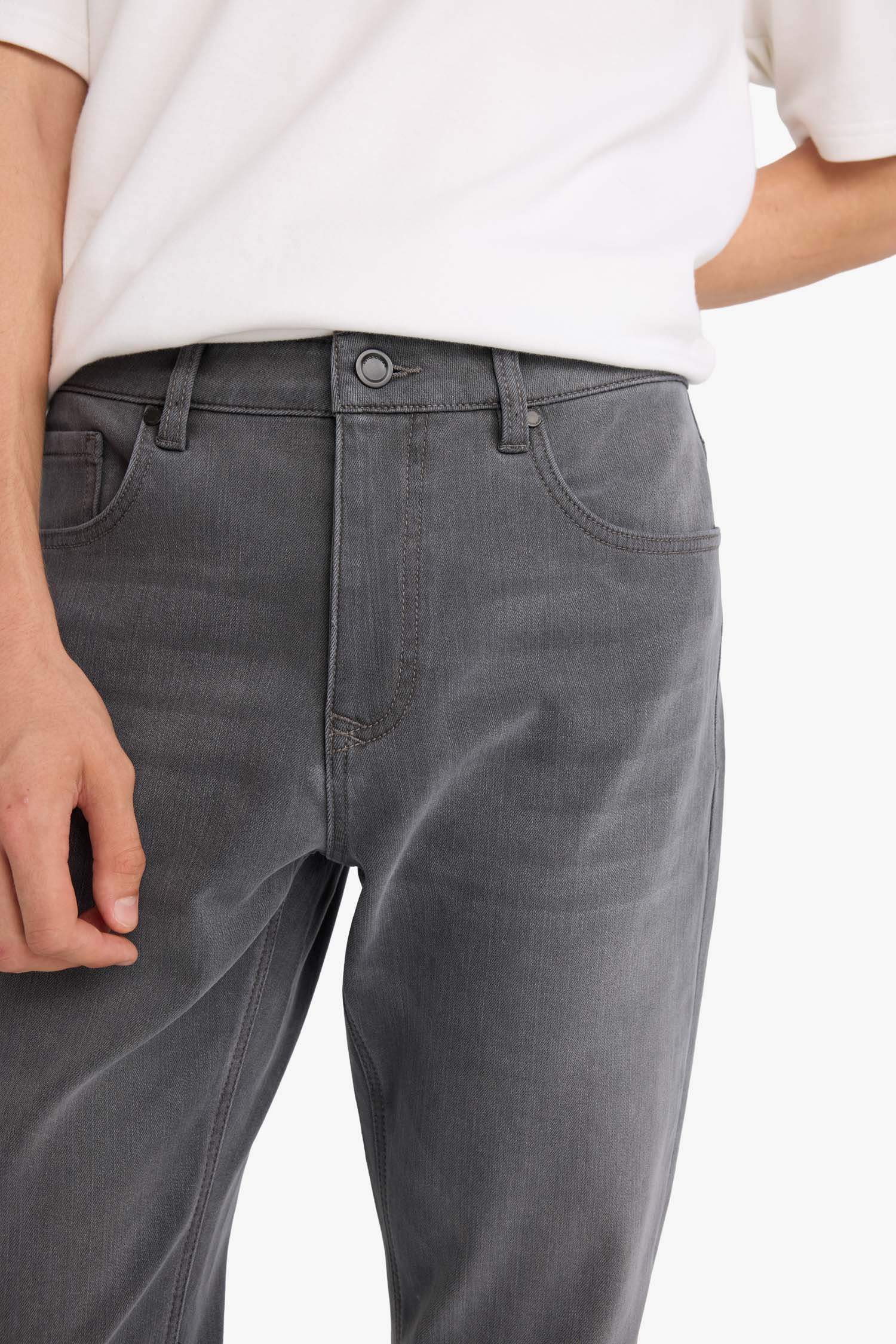 Regular Tapered Fit Trousers