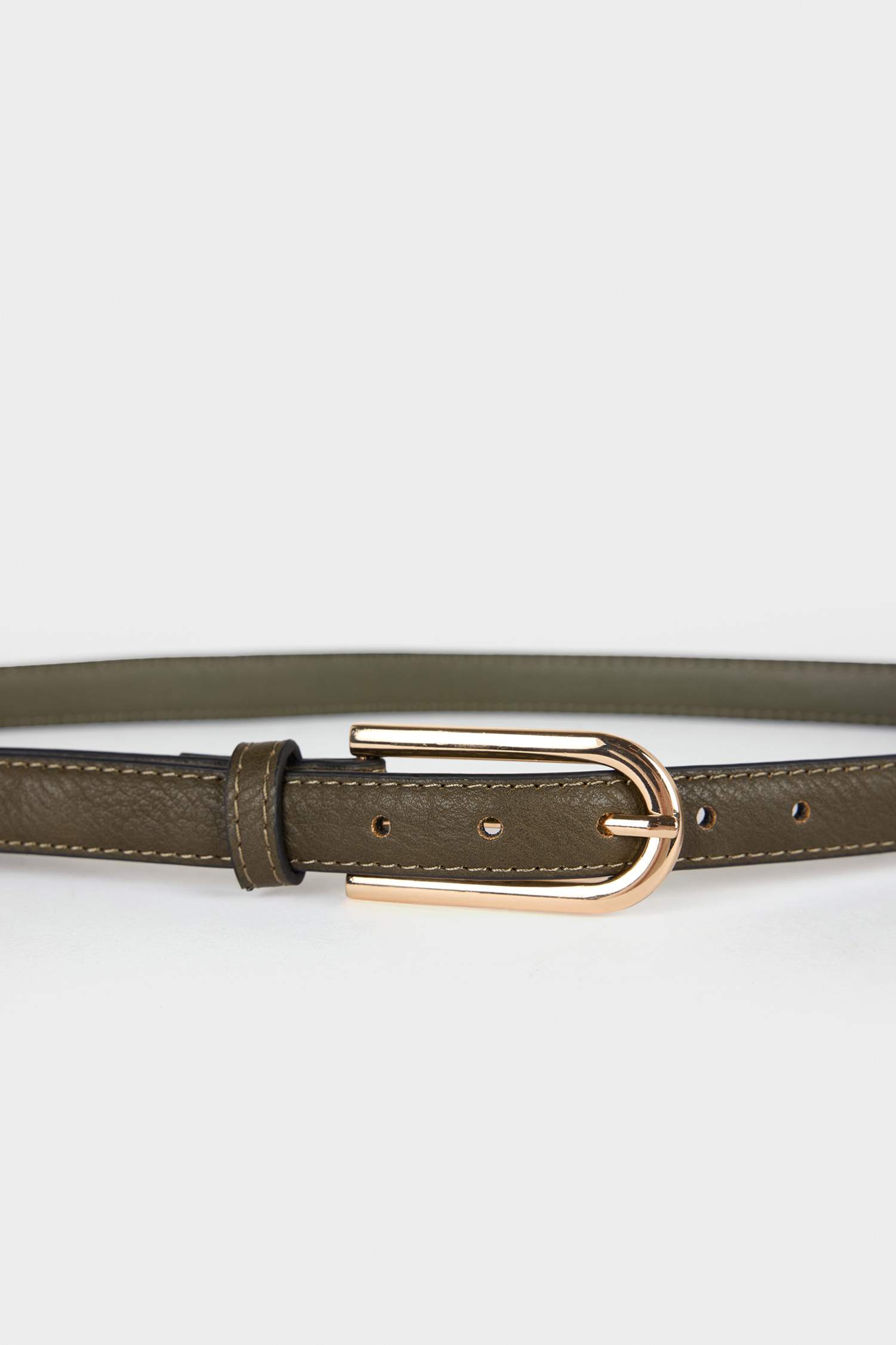 Kadın Suni Deri 2'li Günlük Kemer