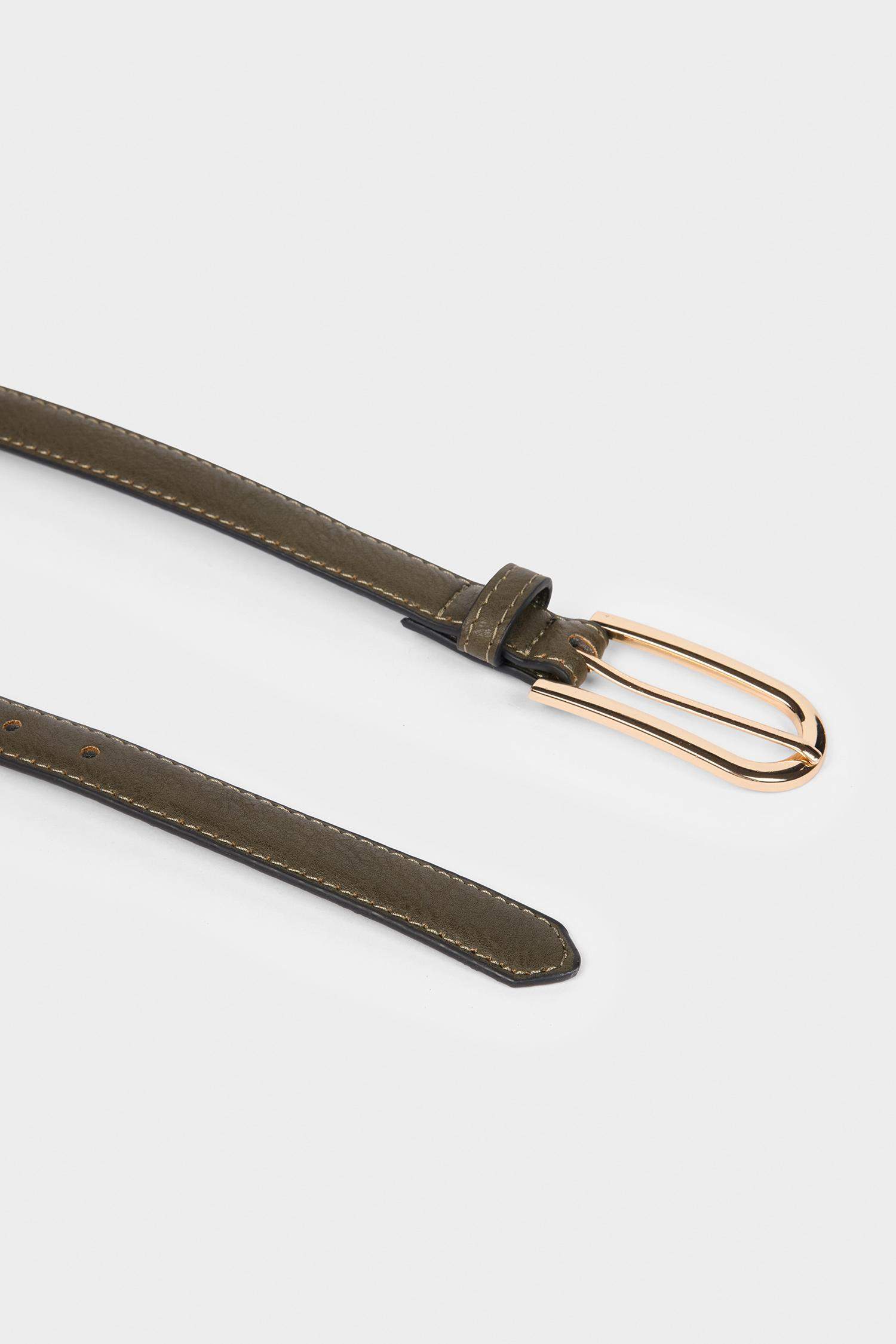 Woman 2 piece Faux Leather Belt