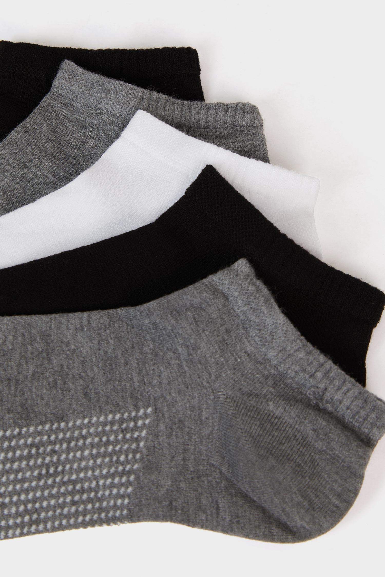 Lot de 5 paires de Chaussettes courtes en bambou pour homme