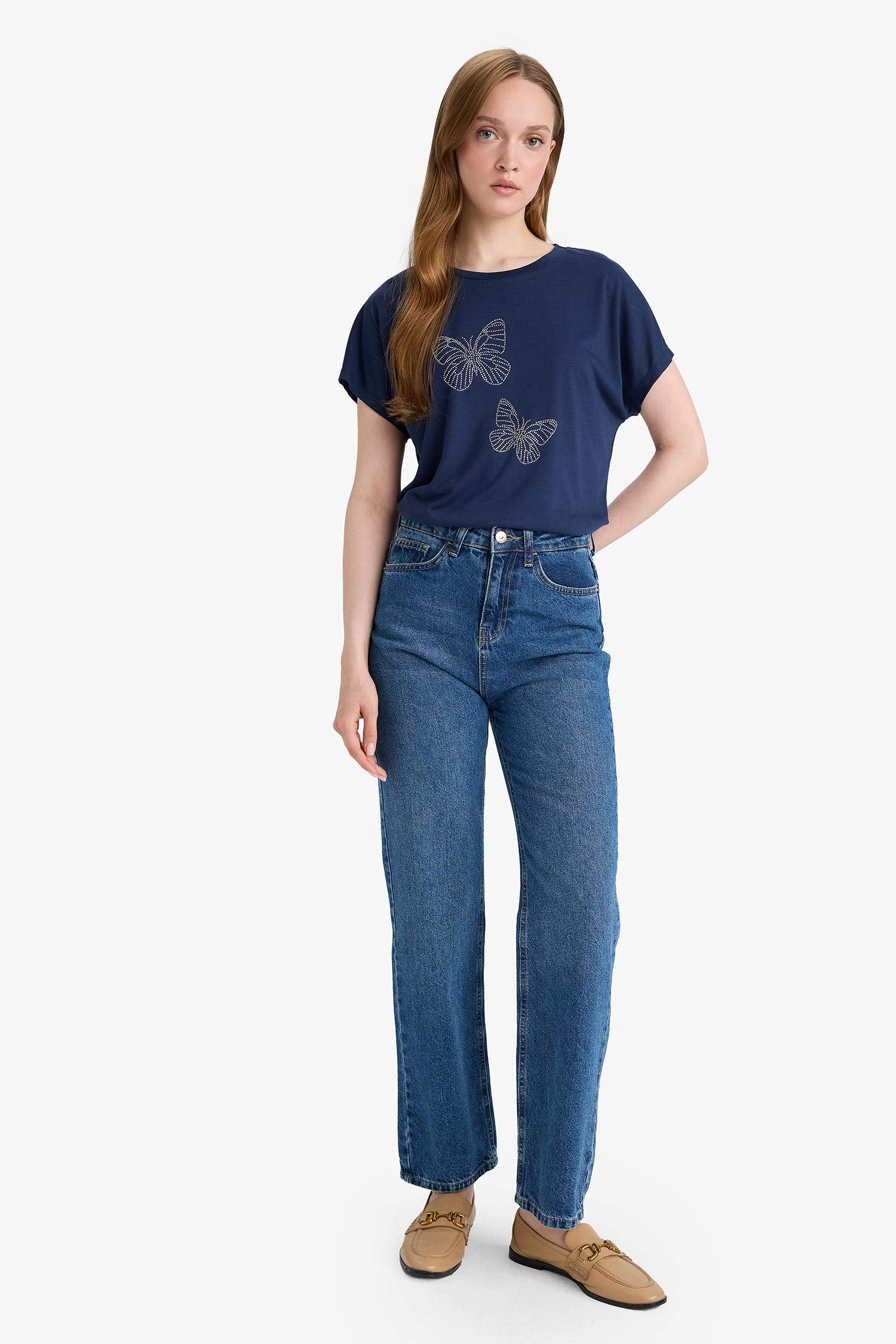 Regular Fit Crew Neck Short Sleeve T-Shirt