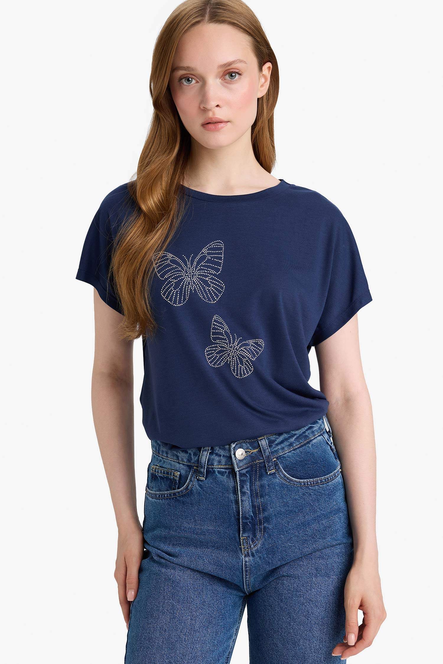 Regular Fit Crew Neck Short Sleeve T-Shirt