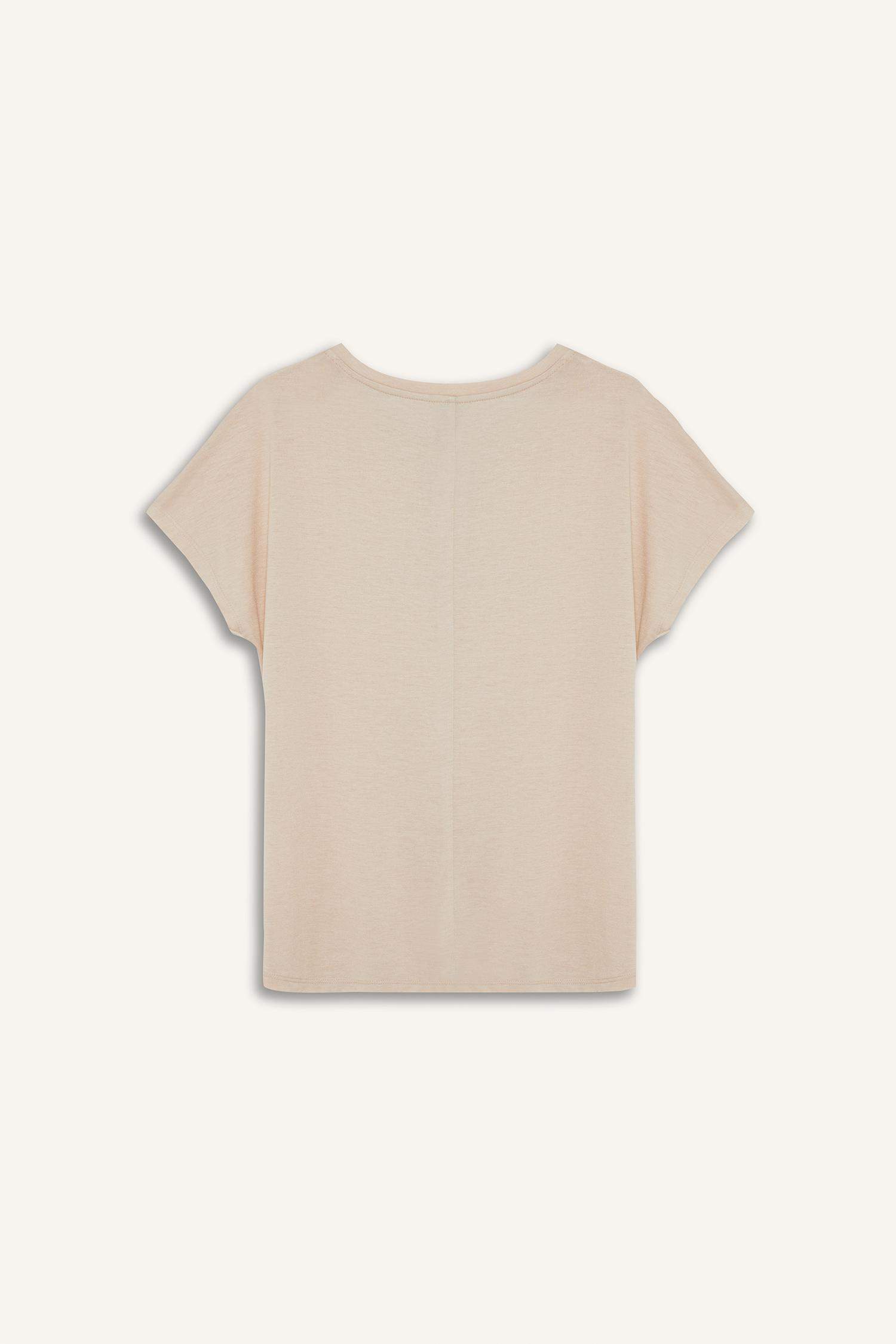 Regular Fit Crew Neck Printed T-Shirt