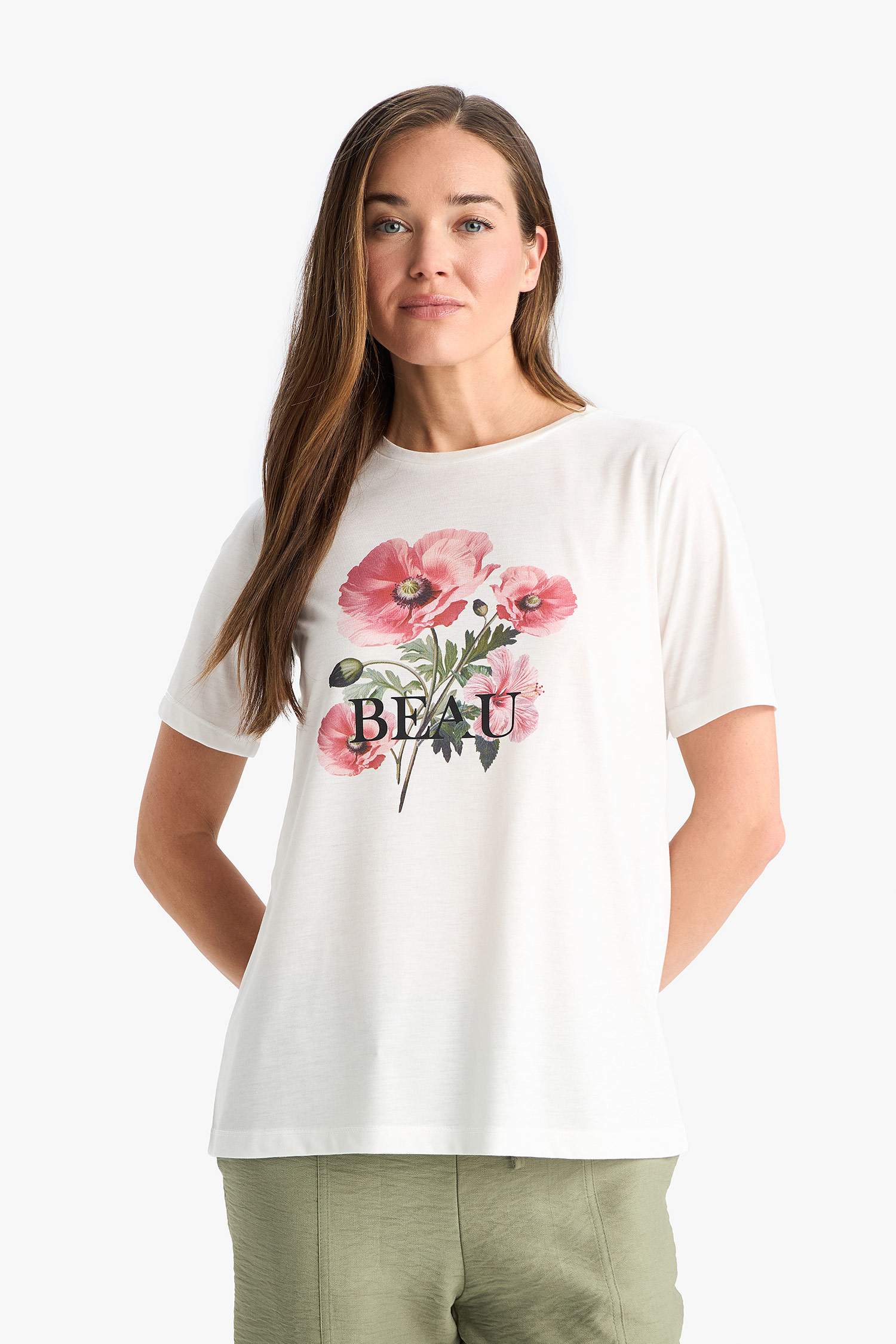 Regular Fit Crew Neck Printed T-Shirt