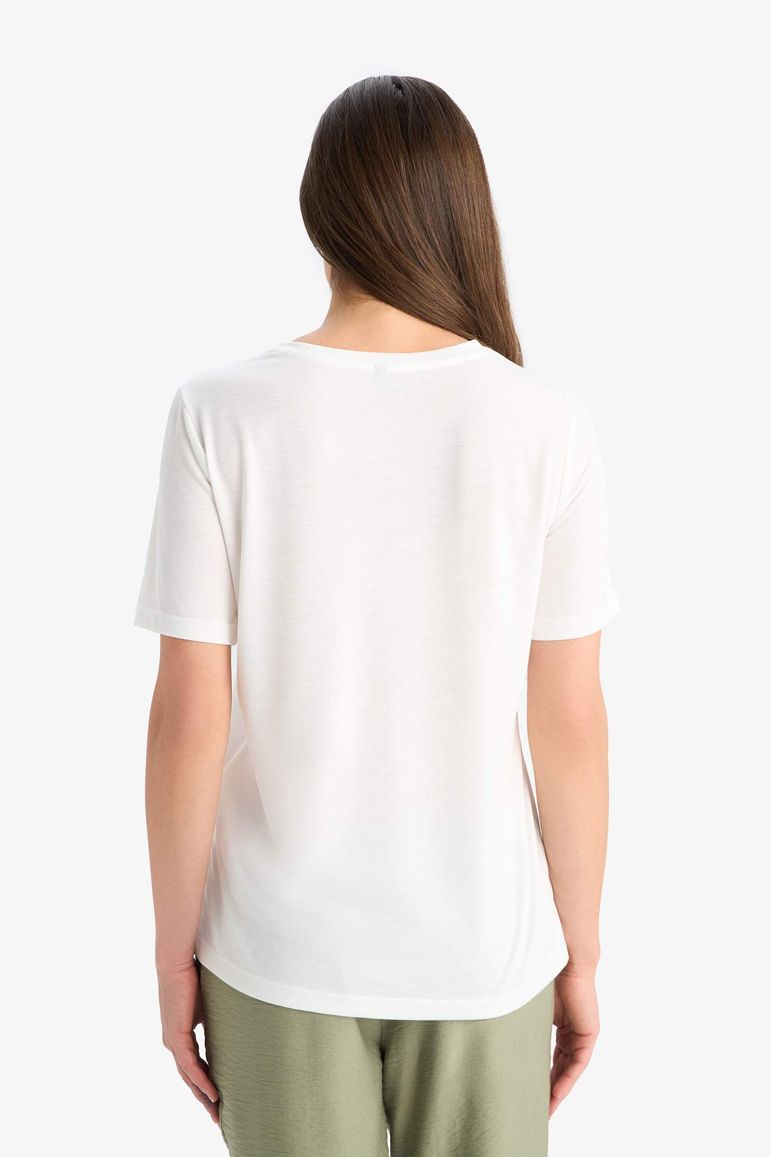 Regular Fit Crew Neck Printed T-Shirt