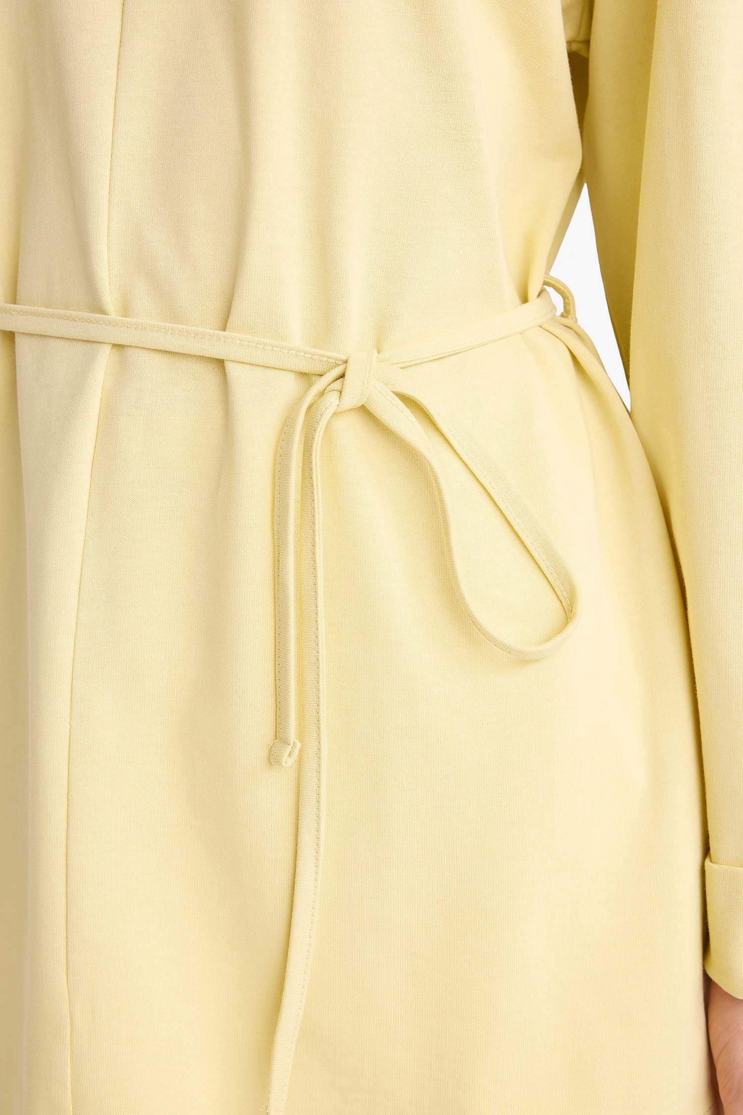 Tunique ample à col rond et manches longues